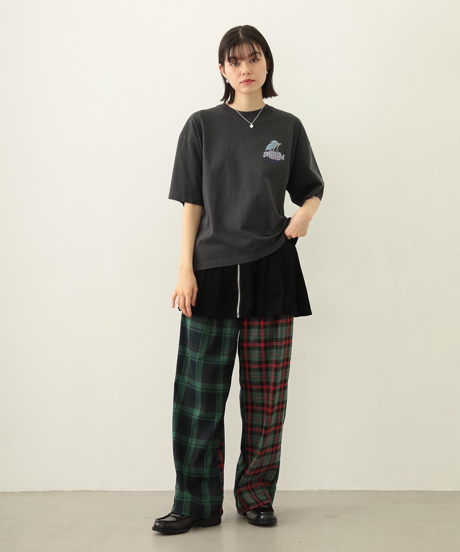 LAYERED CULOTTE SKIRT