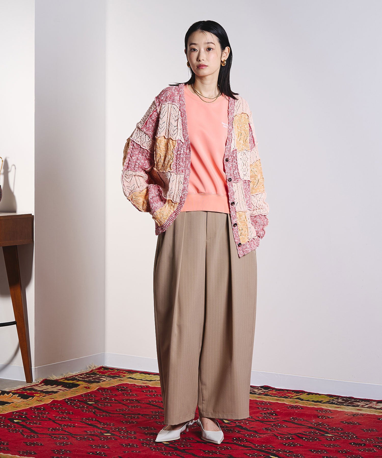 model:169cm 着用サイズ:ONE SIZE