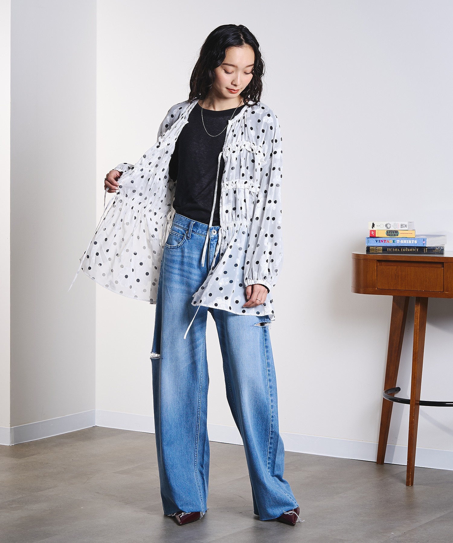 model:161cm 着用サイズ:ONE SIZE