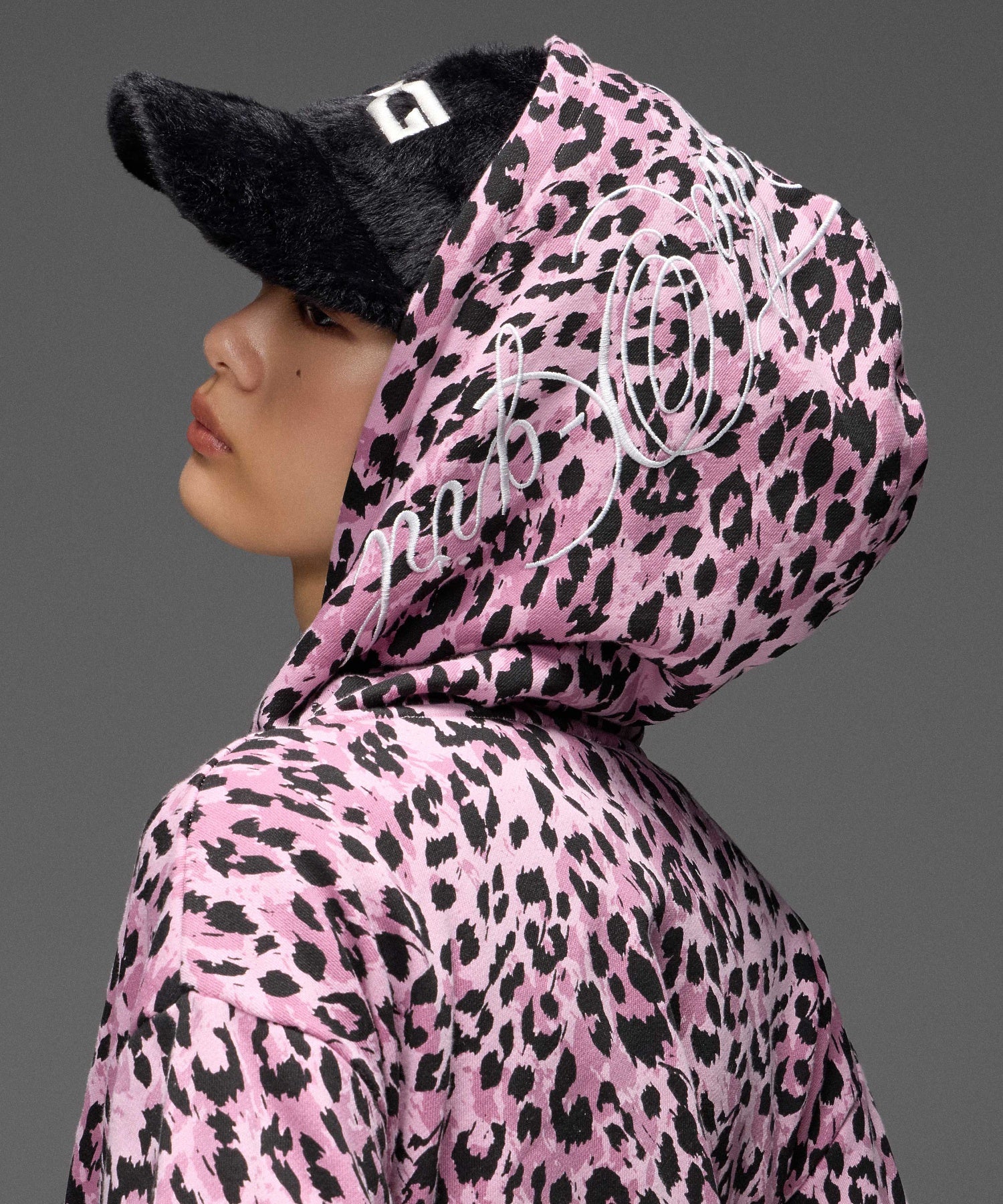 ALL OVER PRINT COMPACT ZIP UP SWEAT HOODIE