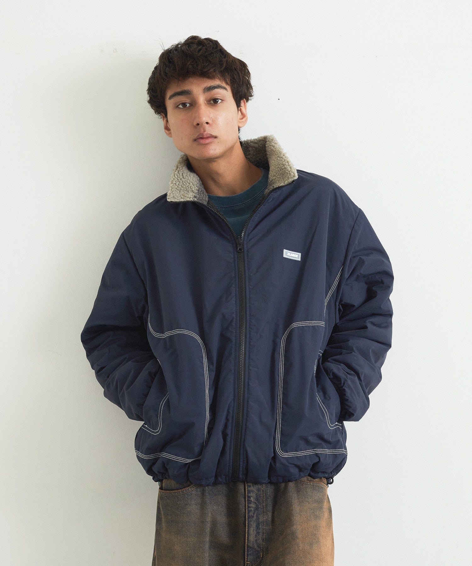 MODEL身長：183cm / 着用サイズ：Lサイズ