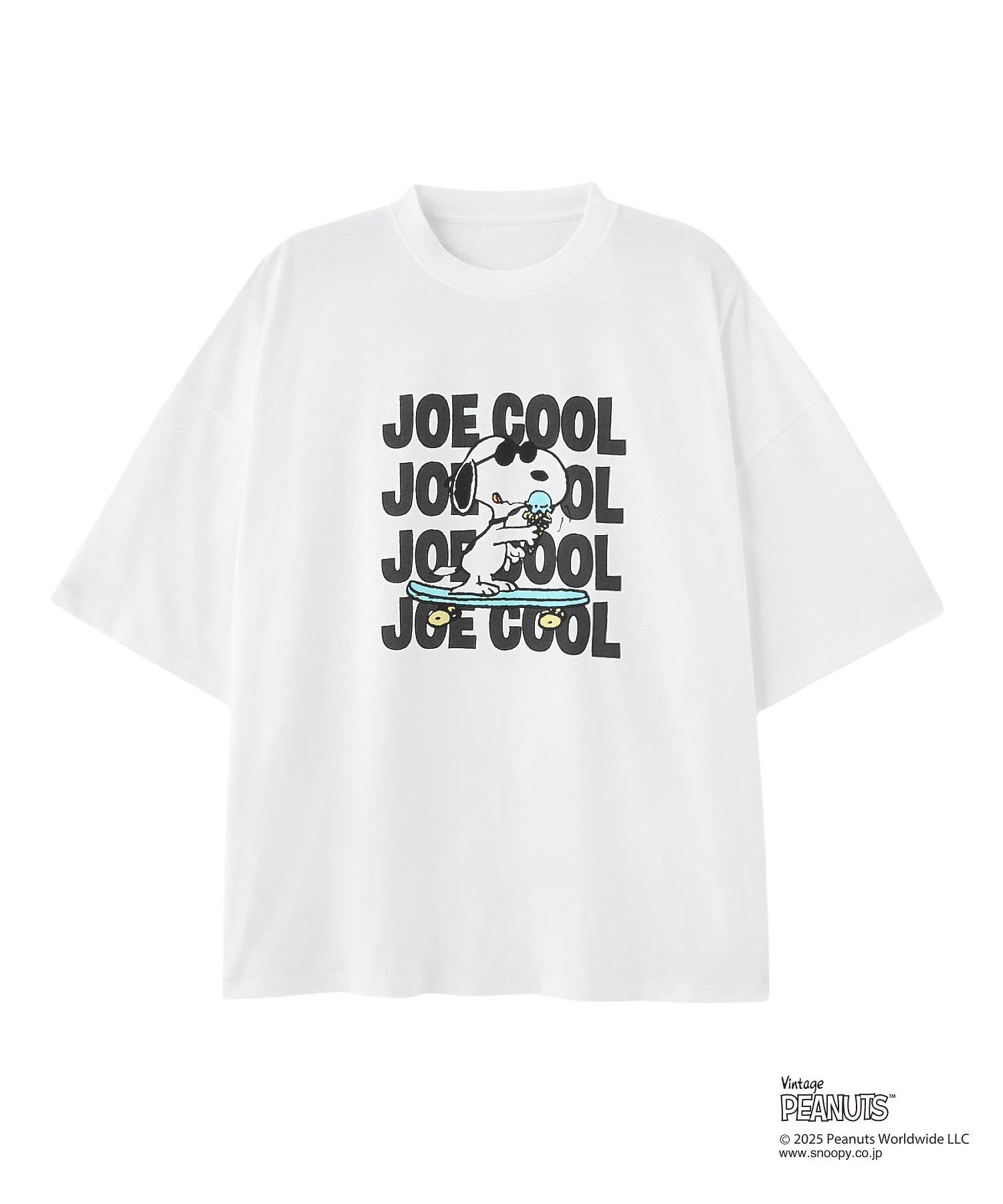 MILKFED. × PEANUTS JOE COOL BIG S/S TEE