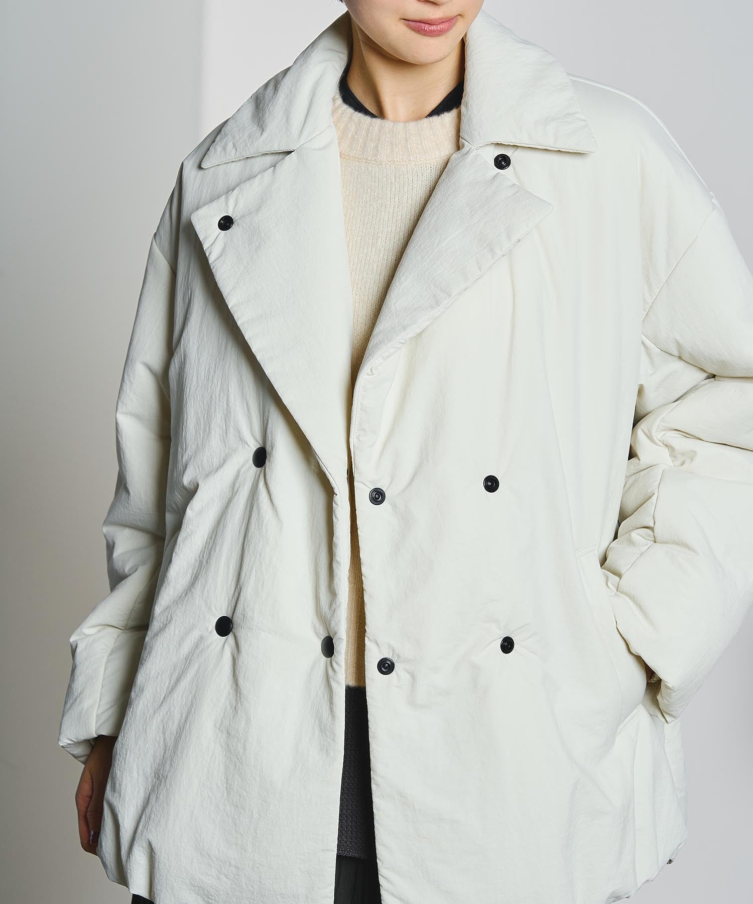 PADDED TAILORED COAT