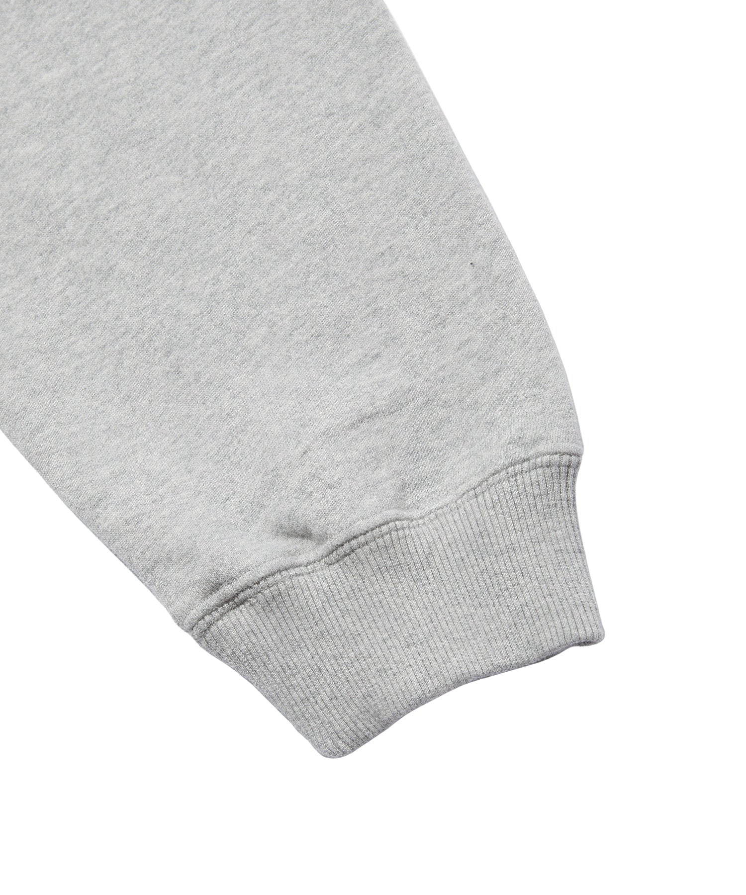 LOGO PATCH AND STITCH ZIP UP SWEAT HOODIE