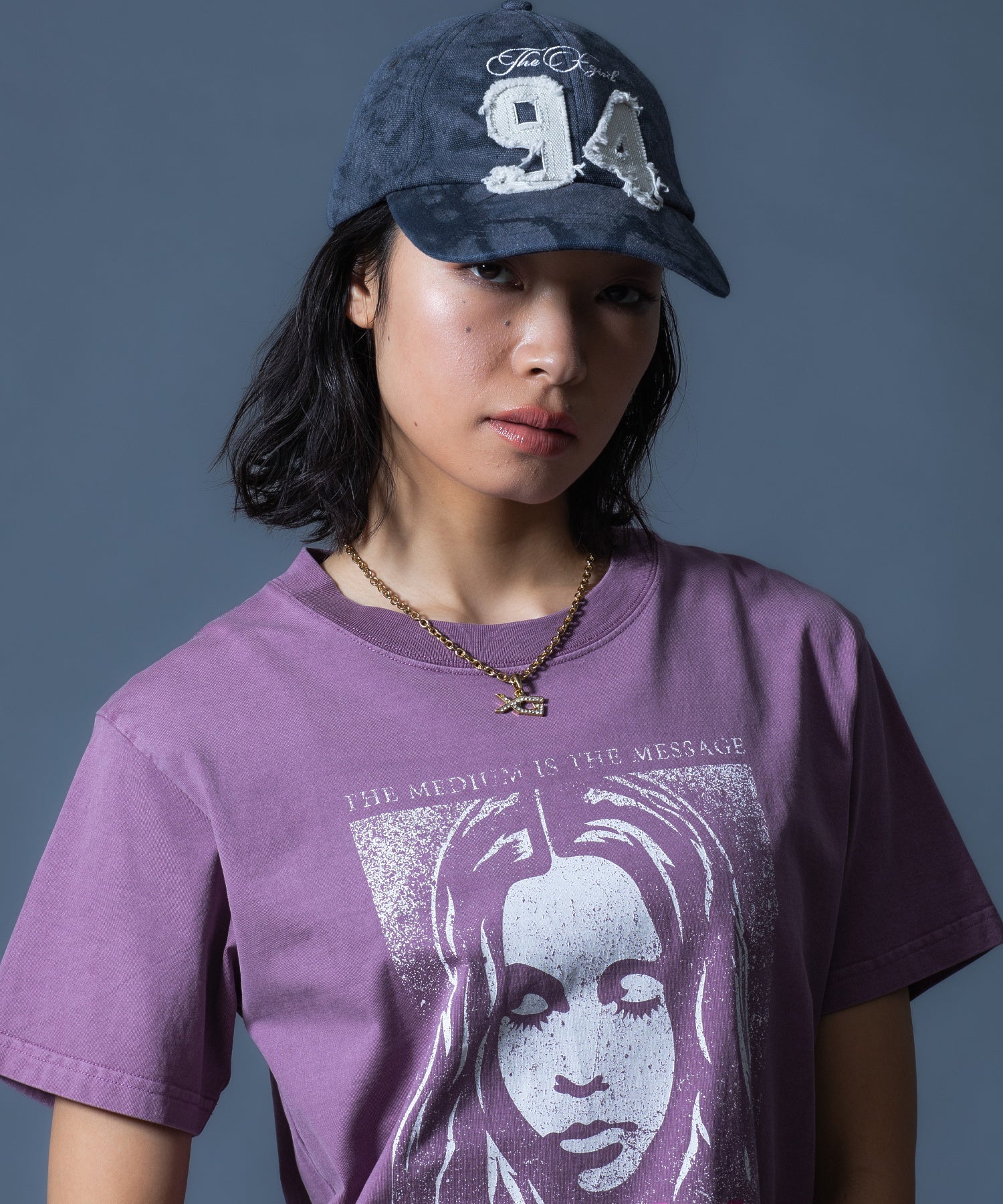 FADED FACE S/S TEE