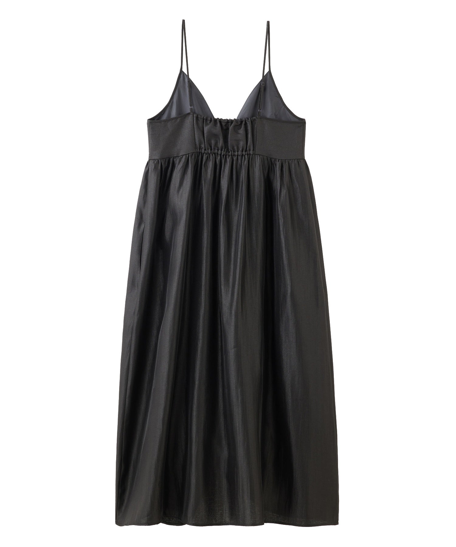 SHINY CAMISOLE DRESS