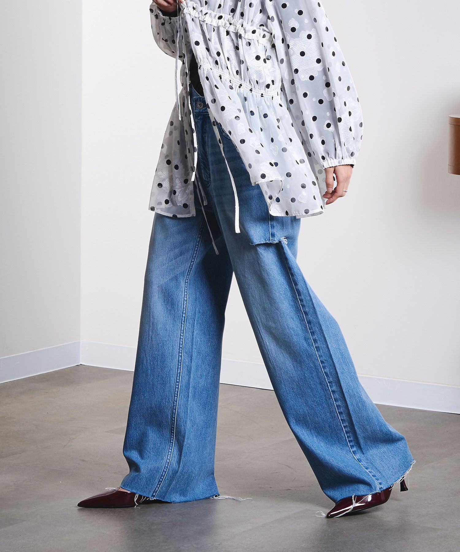 model:161cm 着用サイズ:M