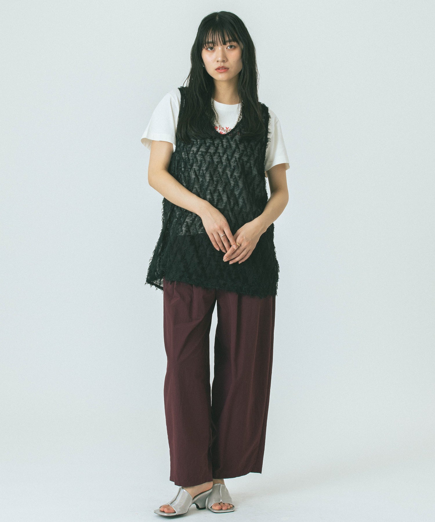 model:167cm 着用サイズ:ONE SIZE