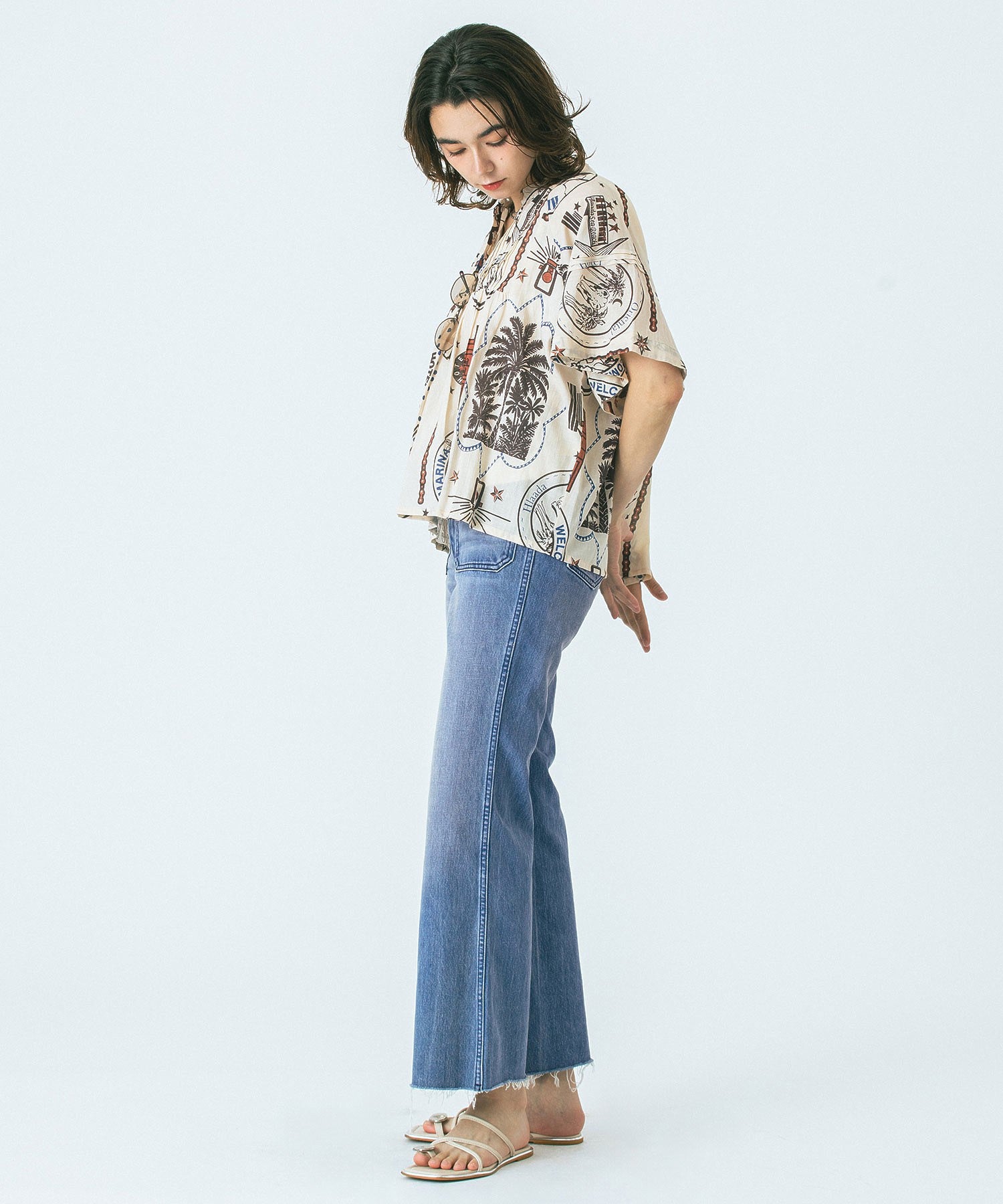 model:172cm 着用サイズ:S