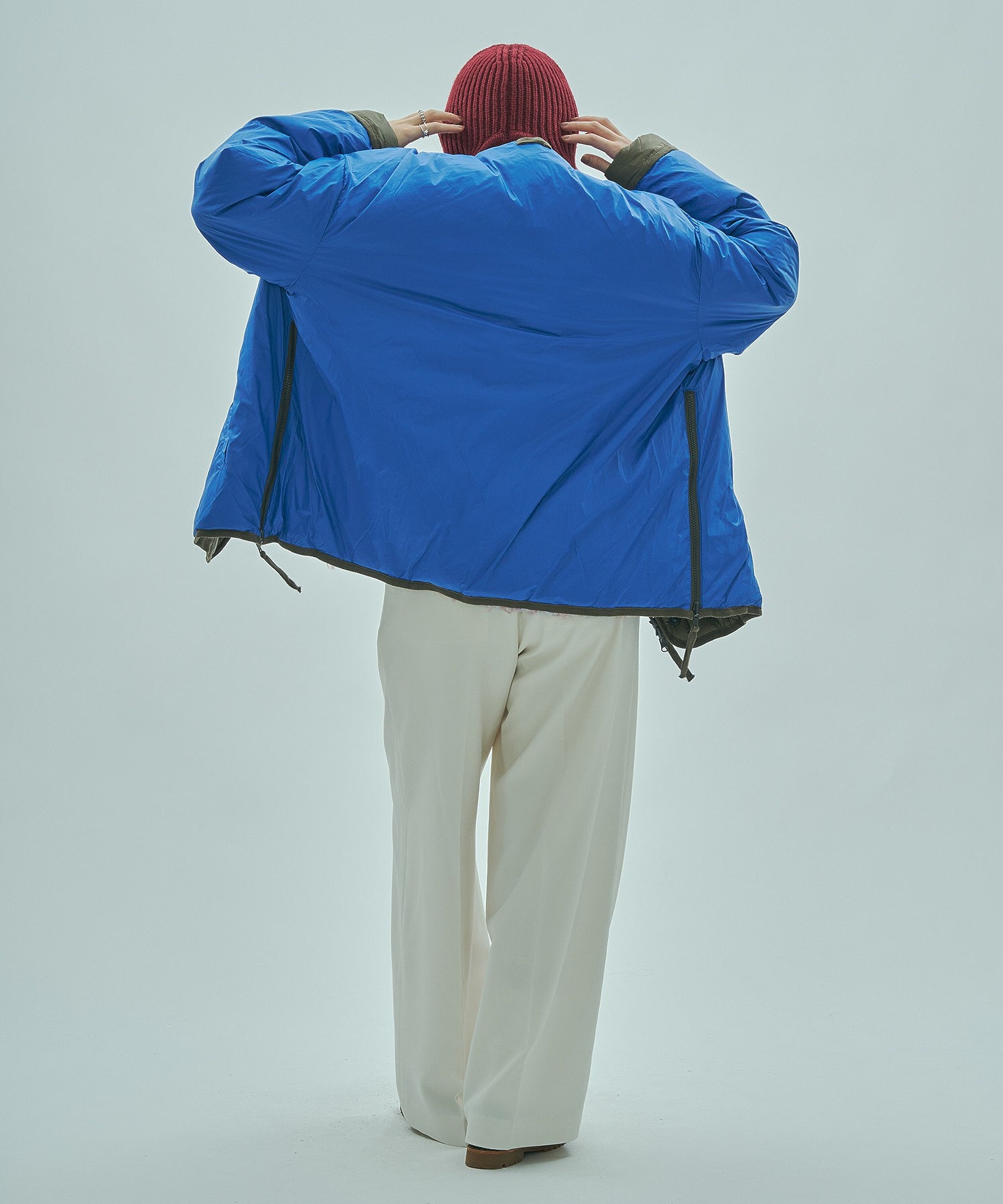 model:163cm 着用サイズ:M