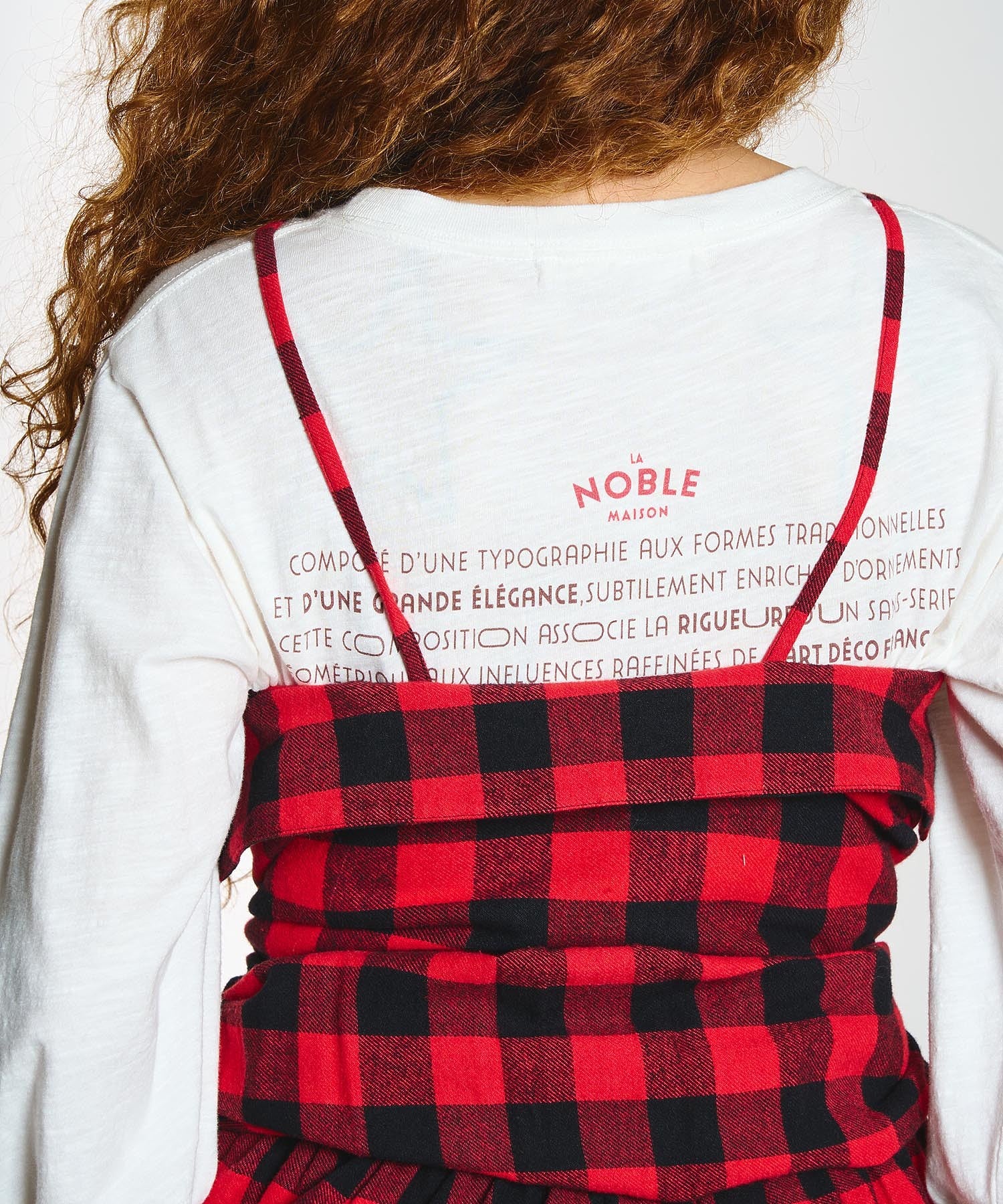 【ROSE BUD別注】INDIA IS BEAUTIFUL and ROSE BUD/FLANNEL 2WAY SHIRT