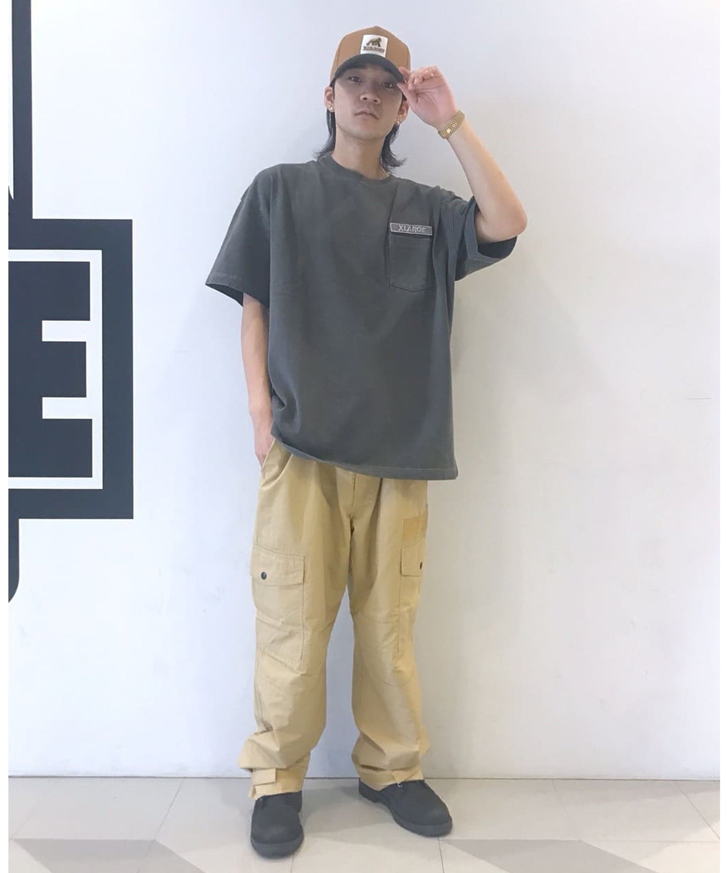 STAFF 身長:174cm /着用サイズ：XLサイズ