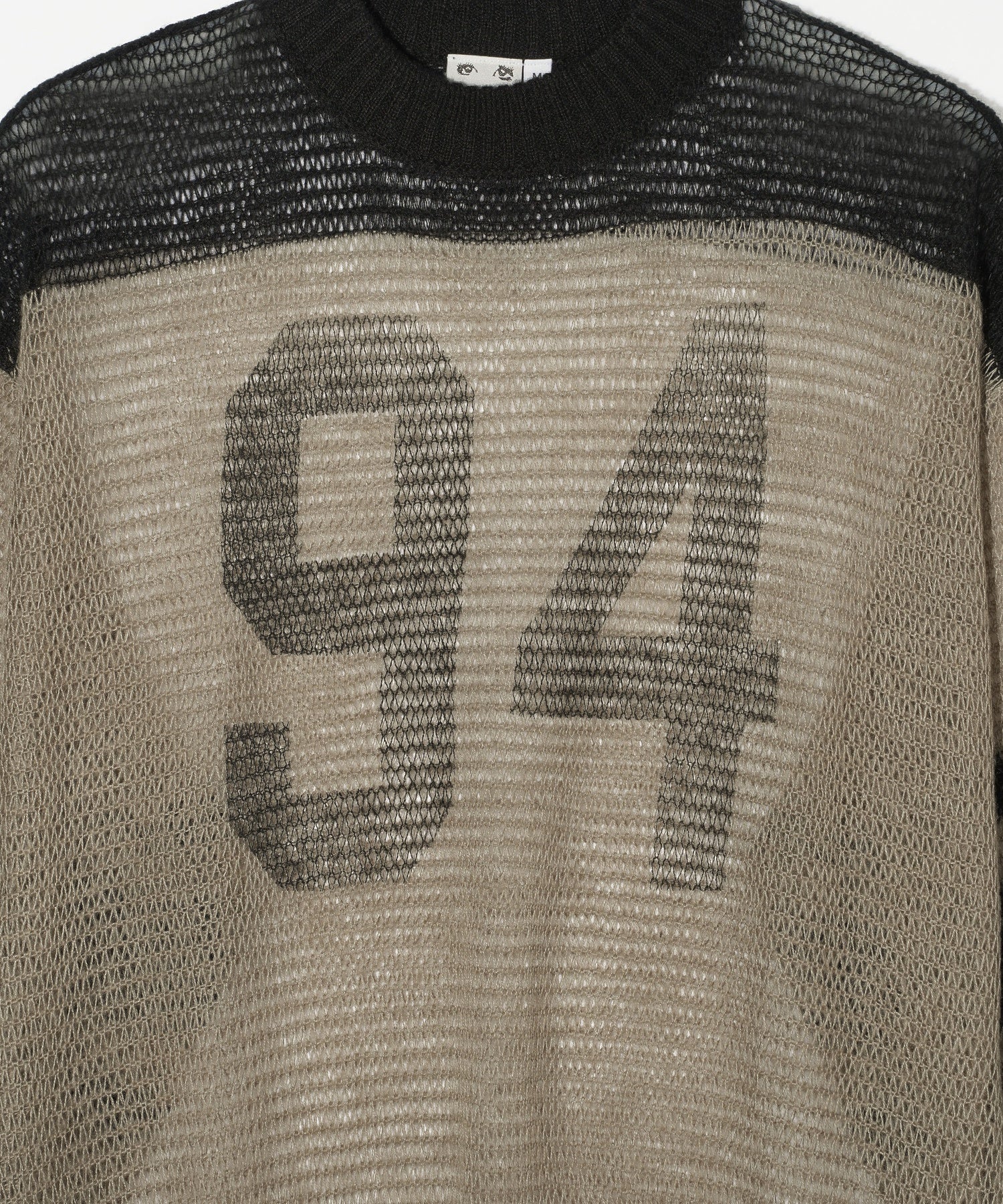 NUMBERING KNIT TOP