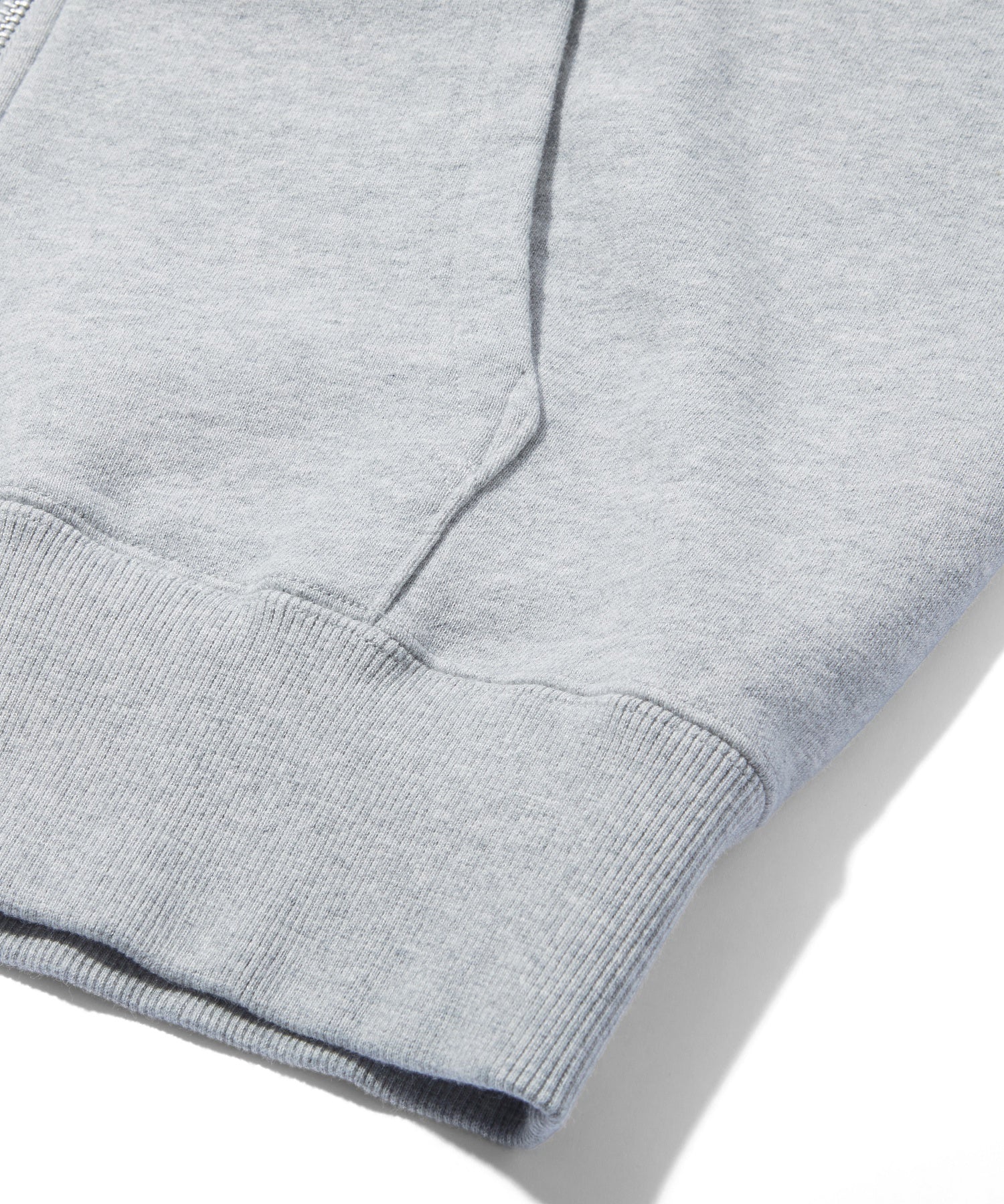 BRUSHED COLLAGE GRAPHIC FACE PATCH ZIP UP SWEAT HOODIE