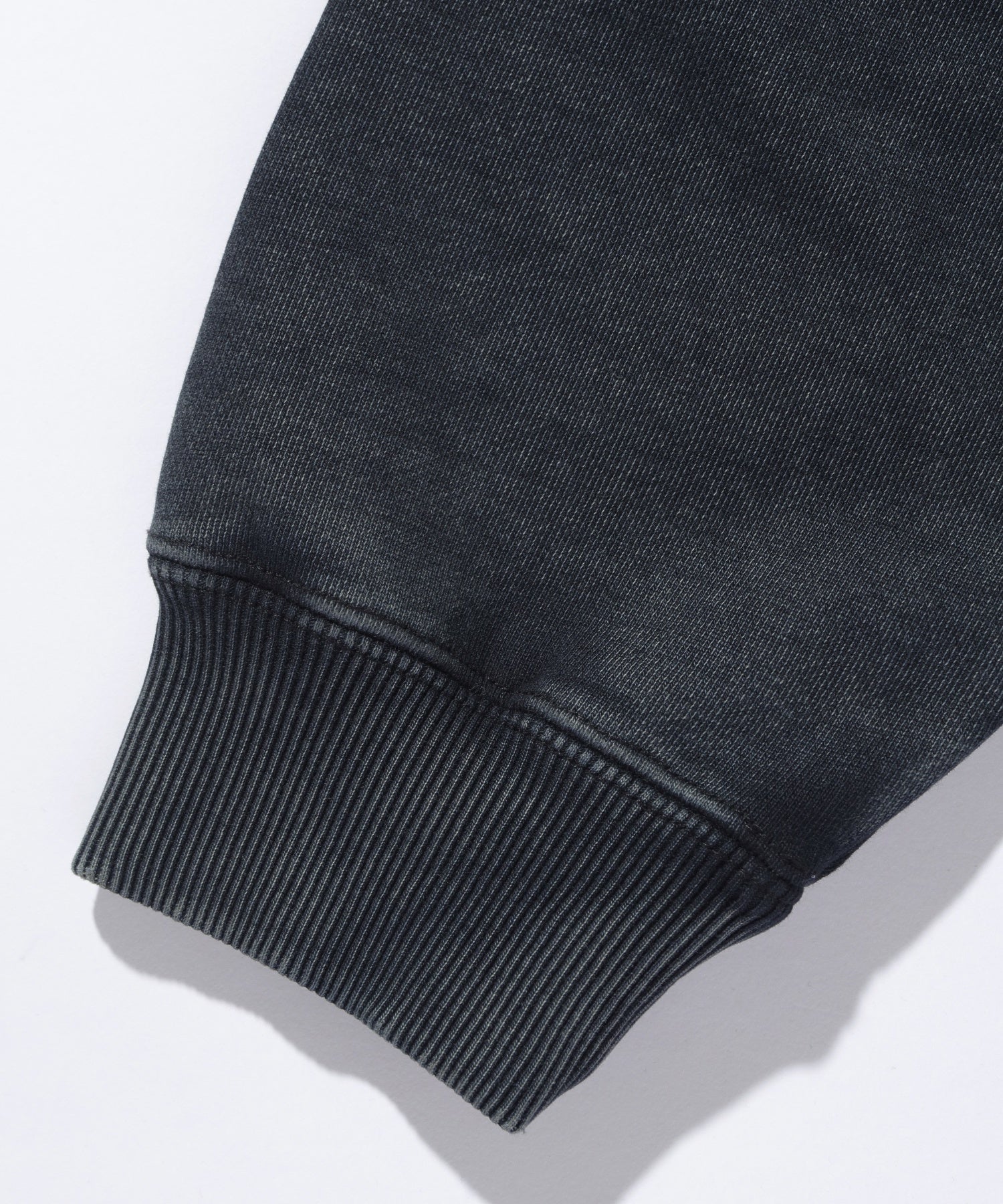 WASHED SLANTED OG ZIP HOODED SWEATSHIRT