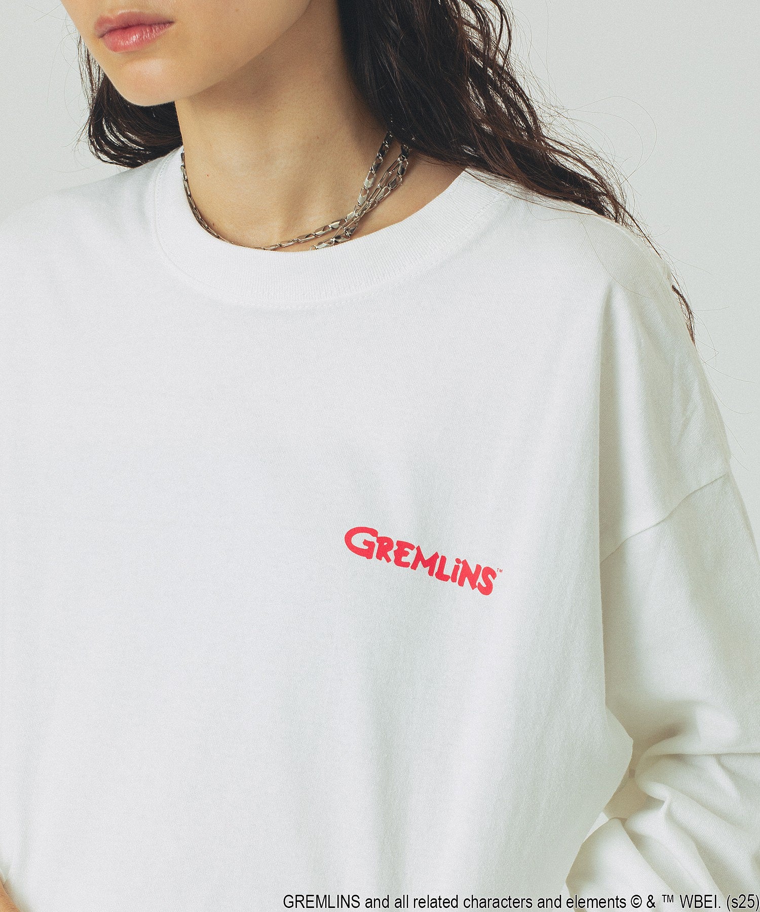 ROSE BUD LIMITED / GREMLINS ROSE L/S TEE