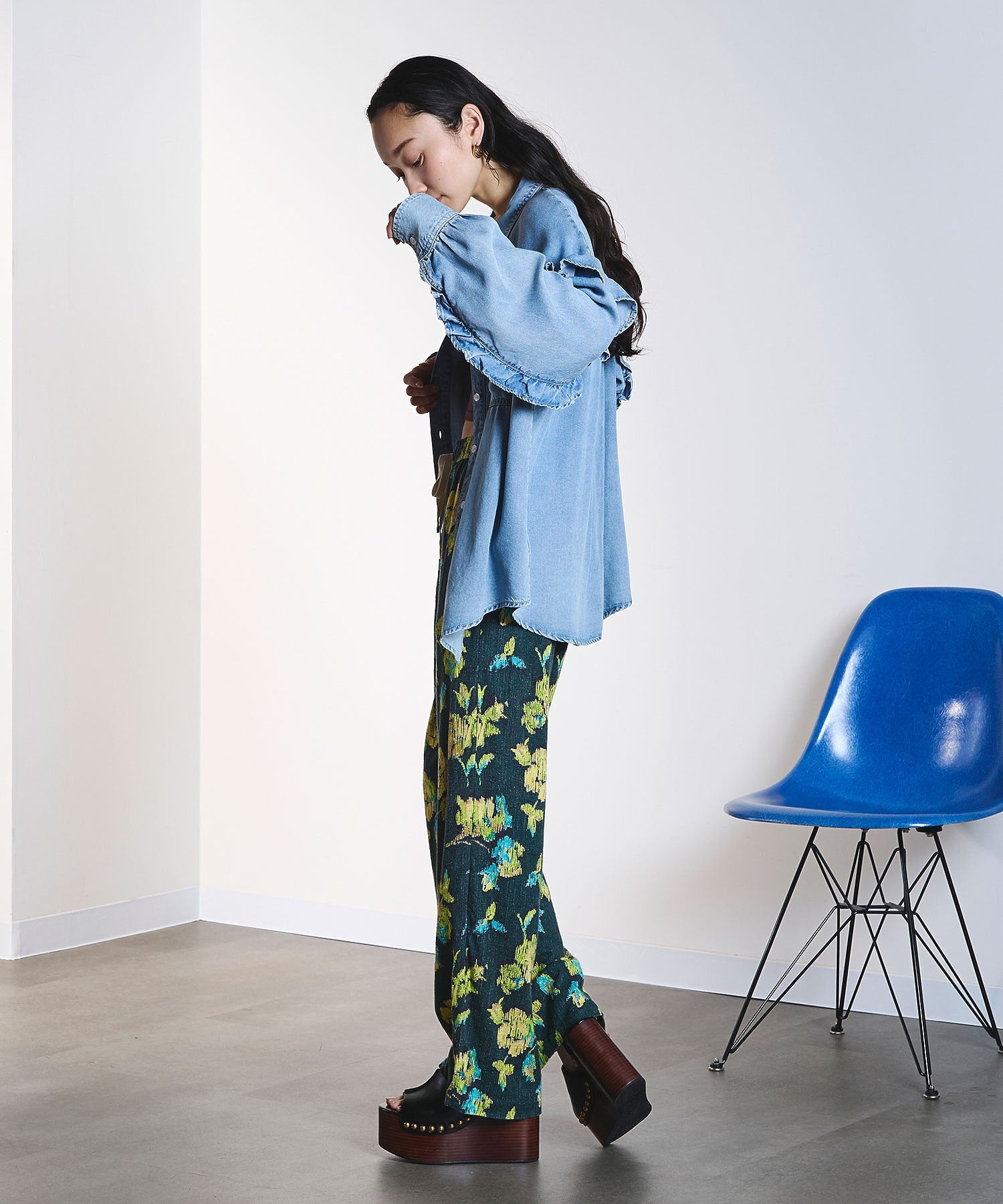 model:161cm 着用サイズ:ONE SIZE