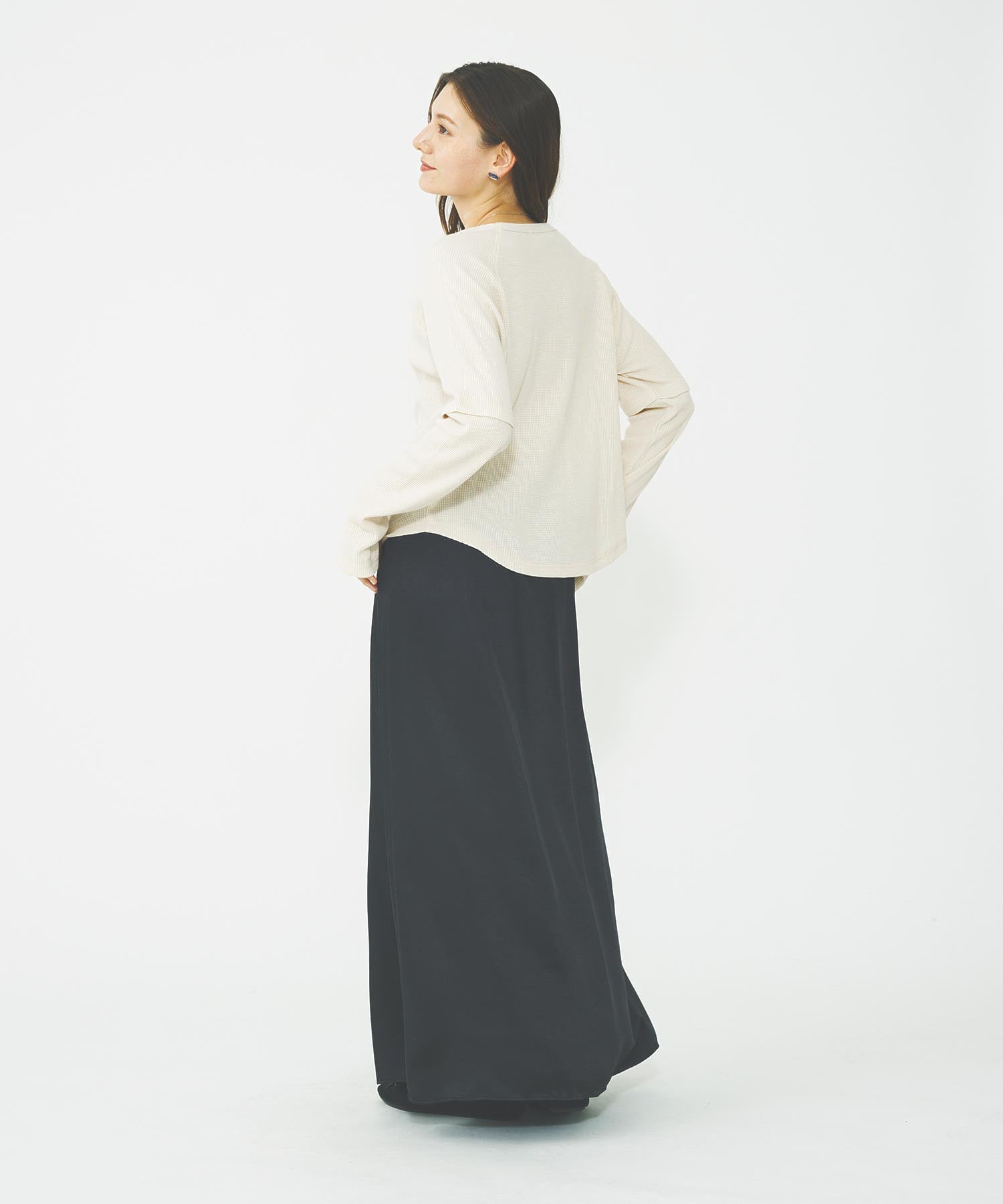 FLARE LONG SKIRT