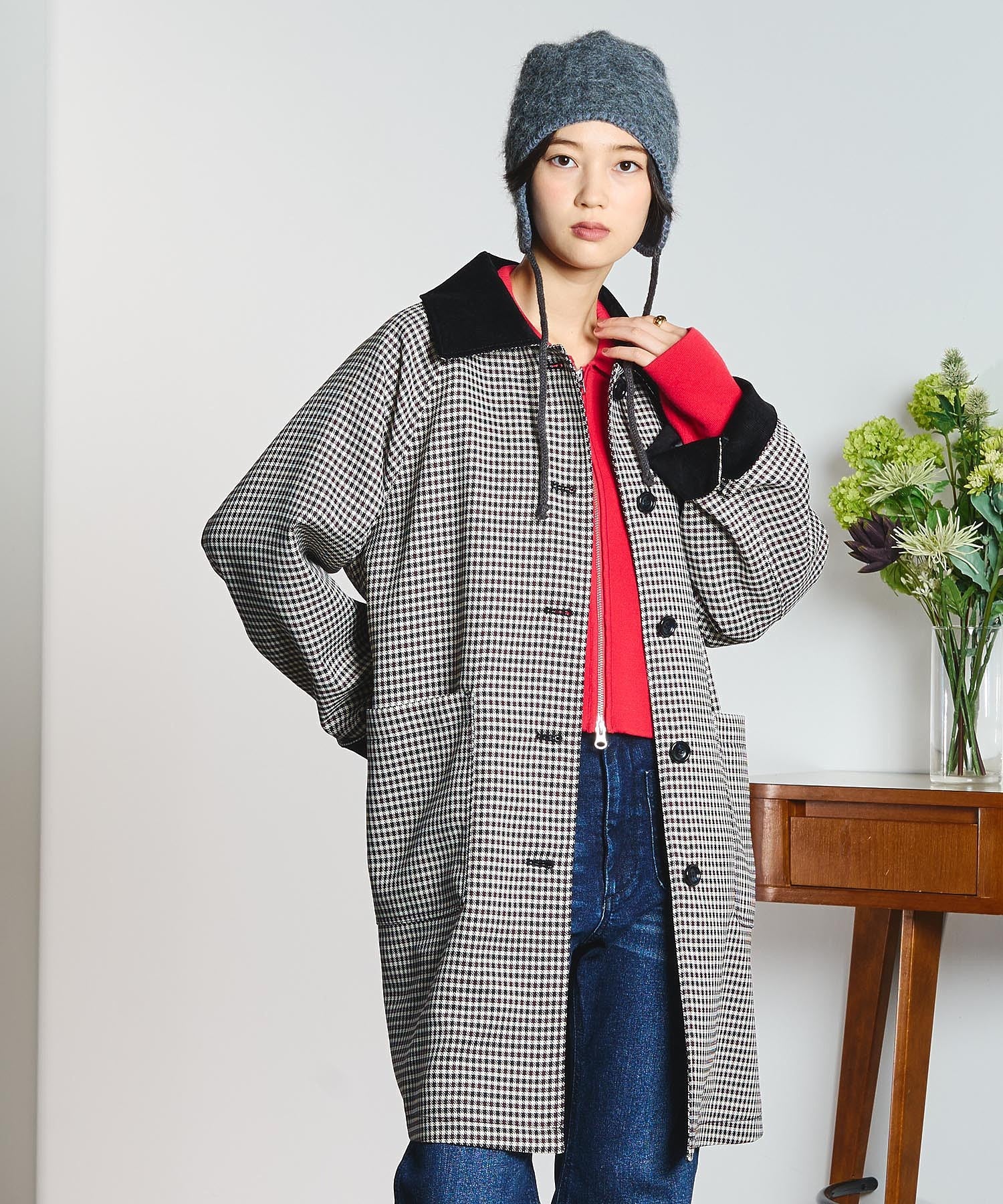 model:166cm 着用サイズ:M