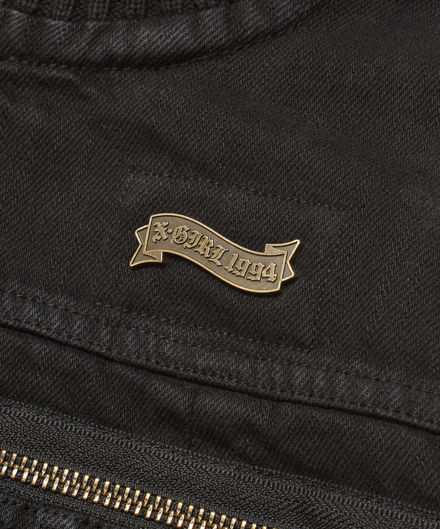FADED RIBBED SLEEVE JACKET