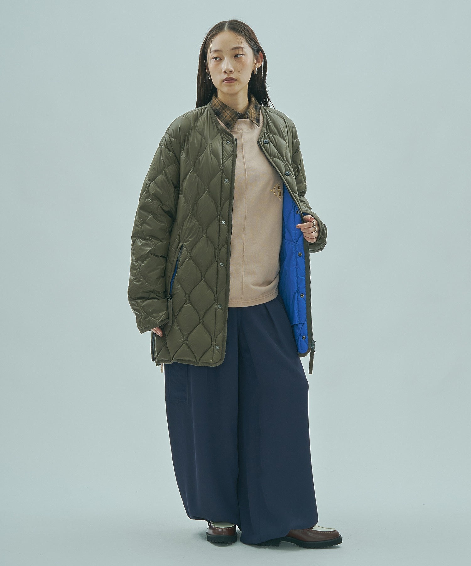 model:163cm 着用サイズ:M