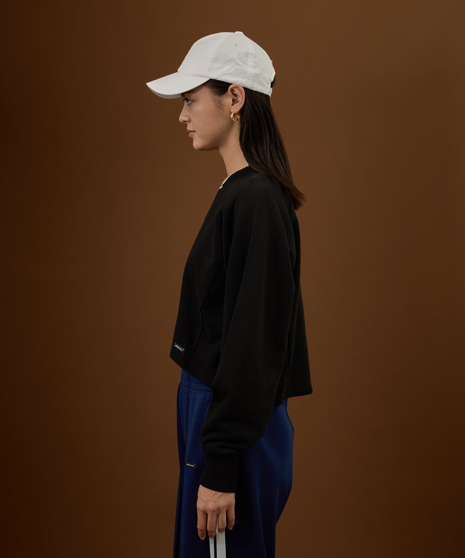 CROPPED TUCK SLEEVE SWEAT DISPATCHER NO.8
