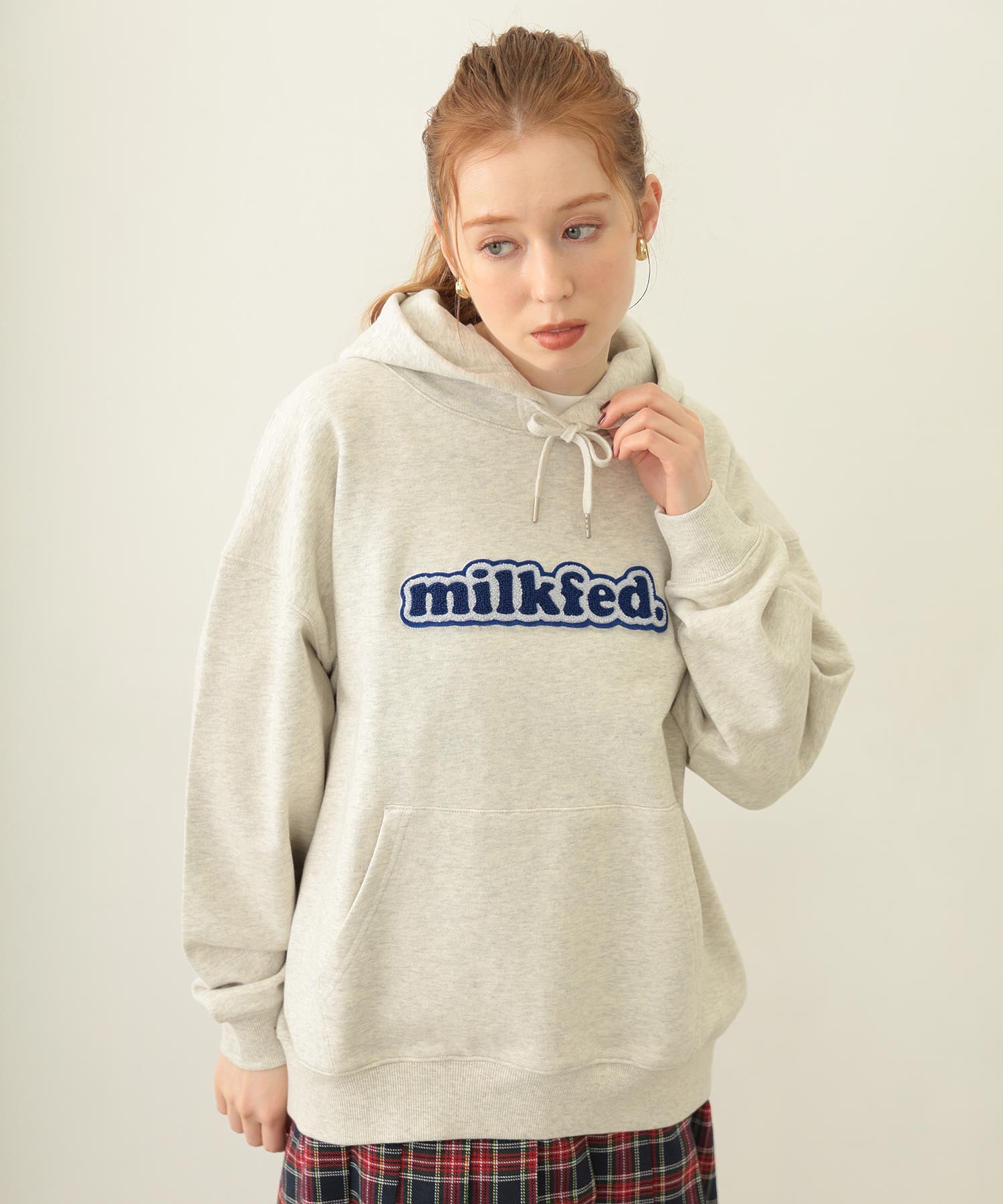 COOPER LOGO WIDE SWEAT HOODIE