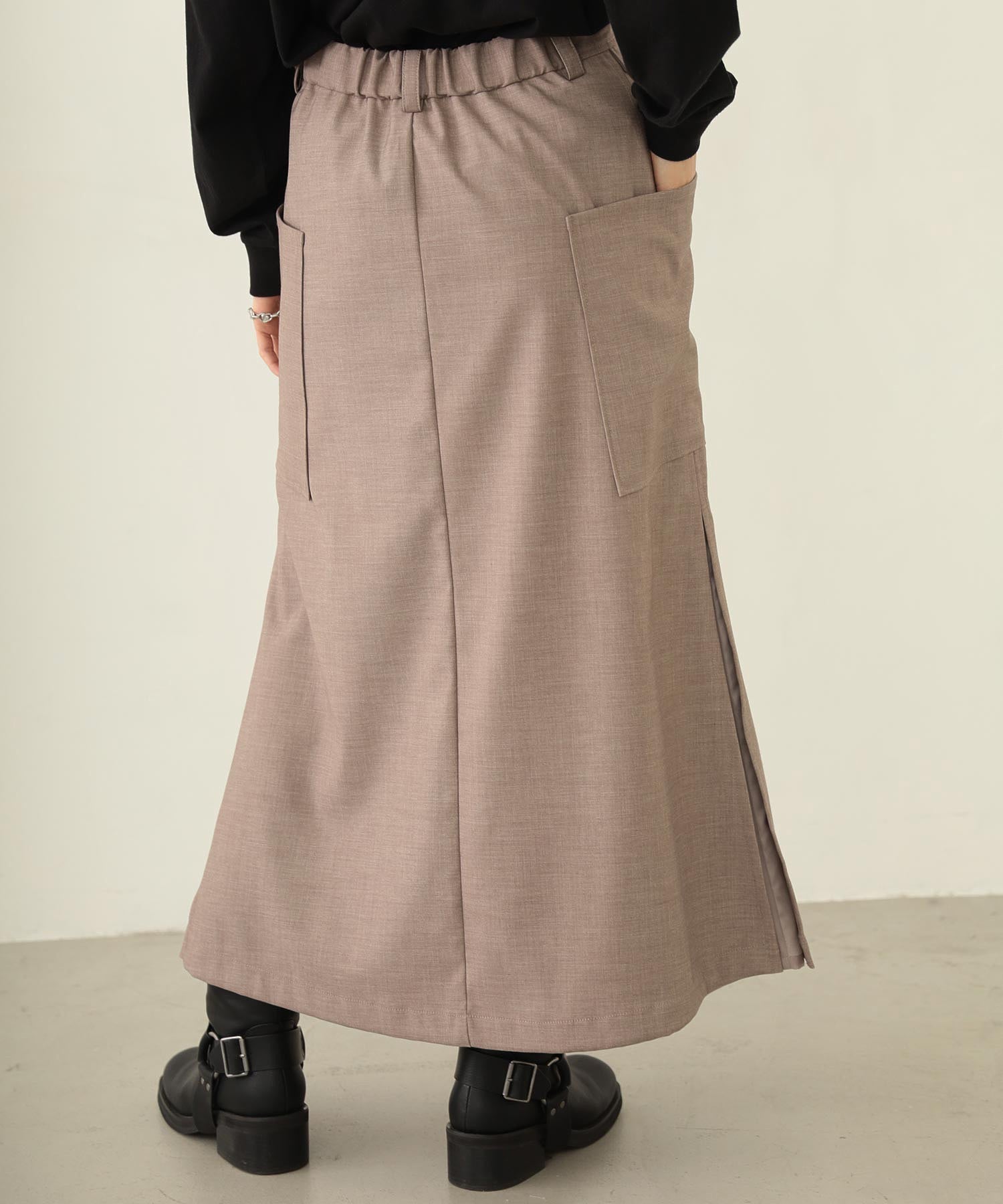 FLARED CARGO SKIRT