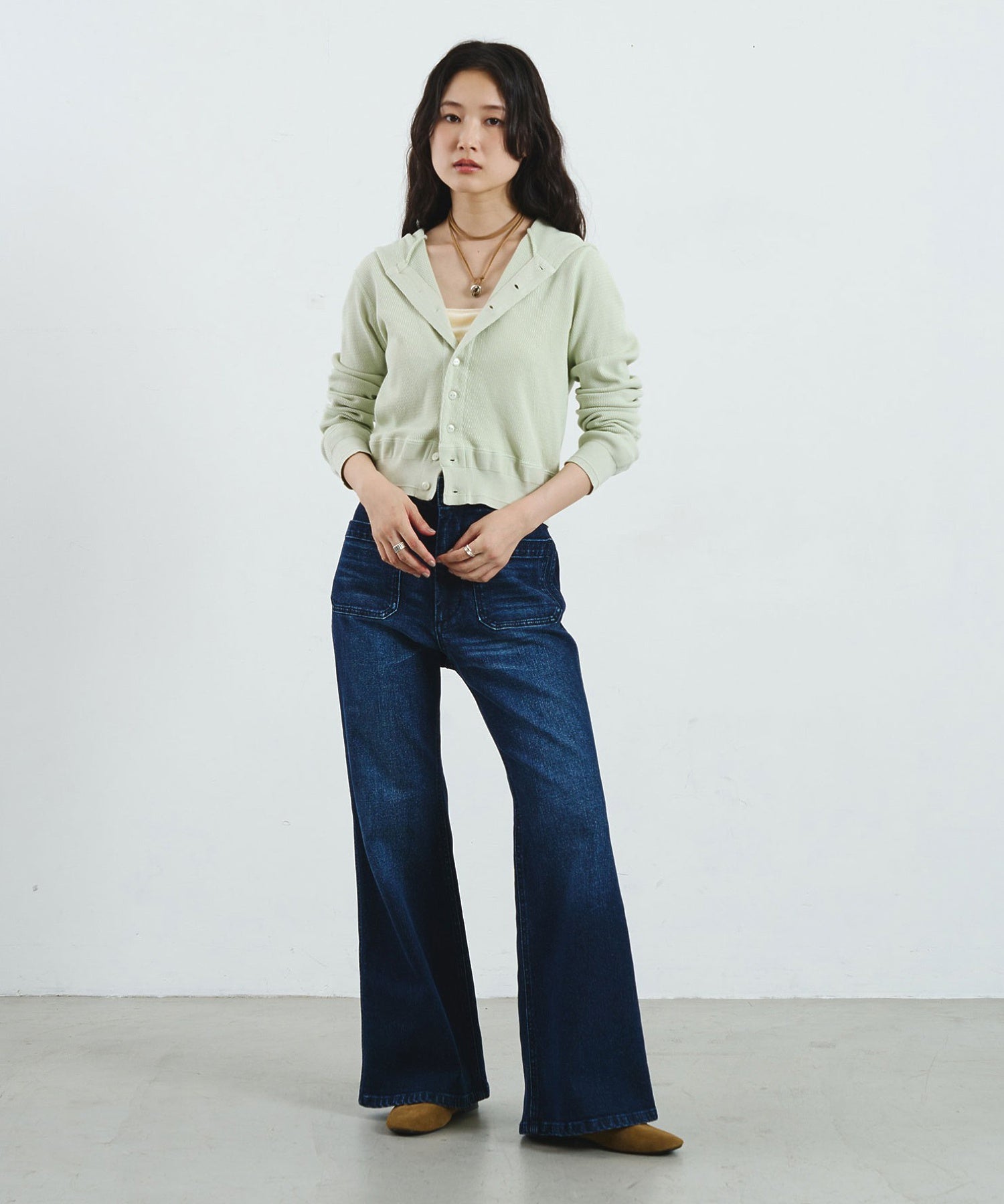 model:164cm 着用サイズ:S