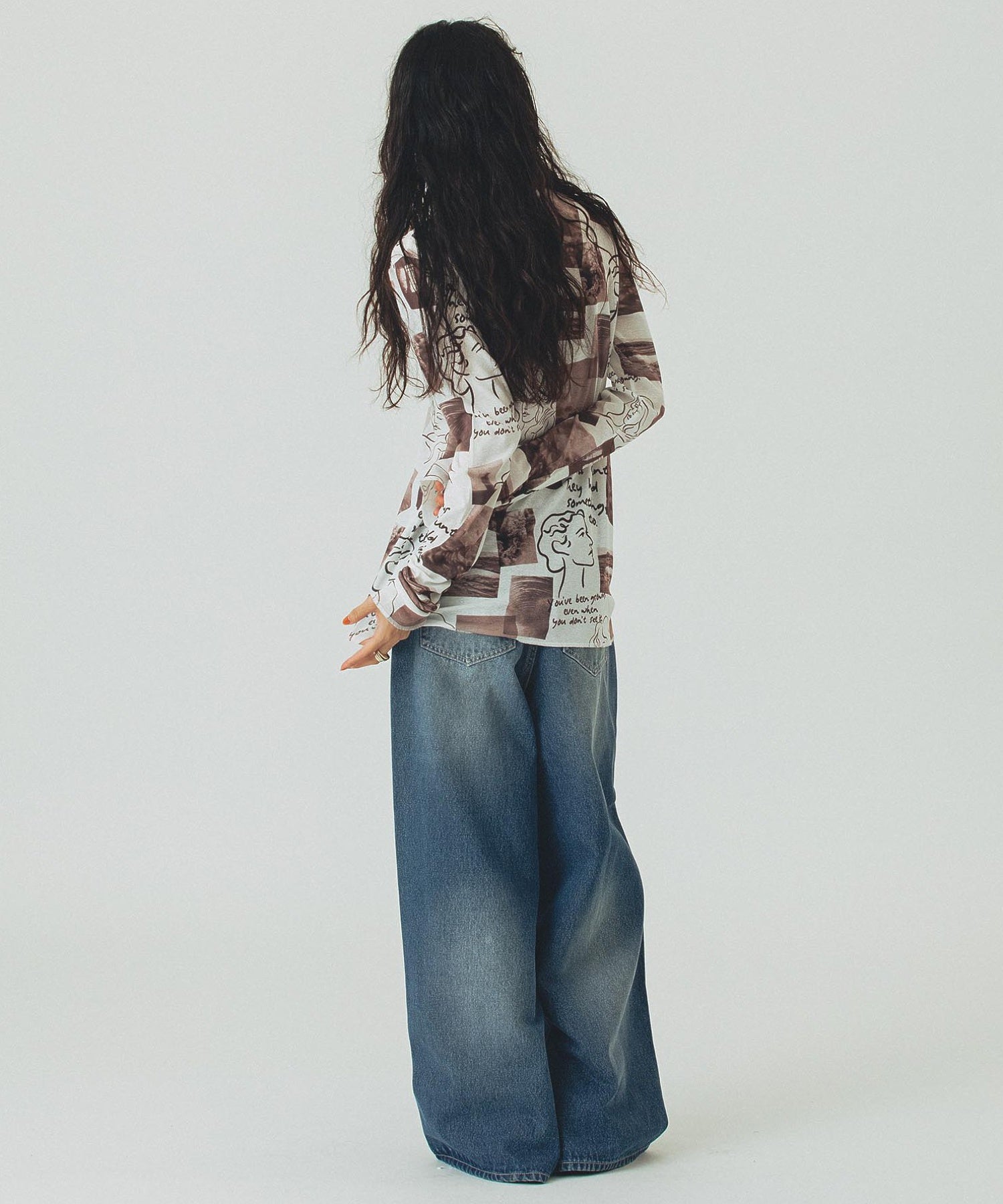 model:161cm 着用サイズ:ONE SIZE