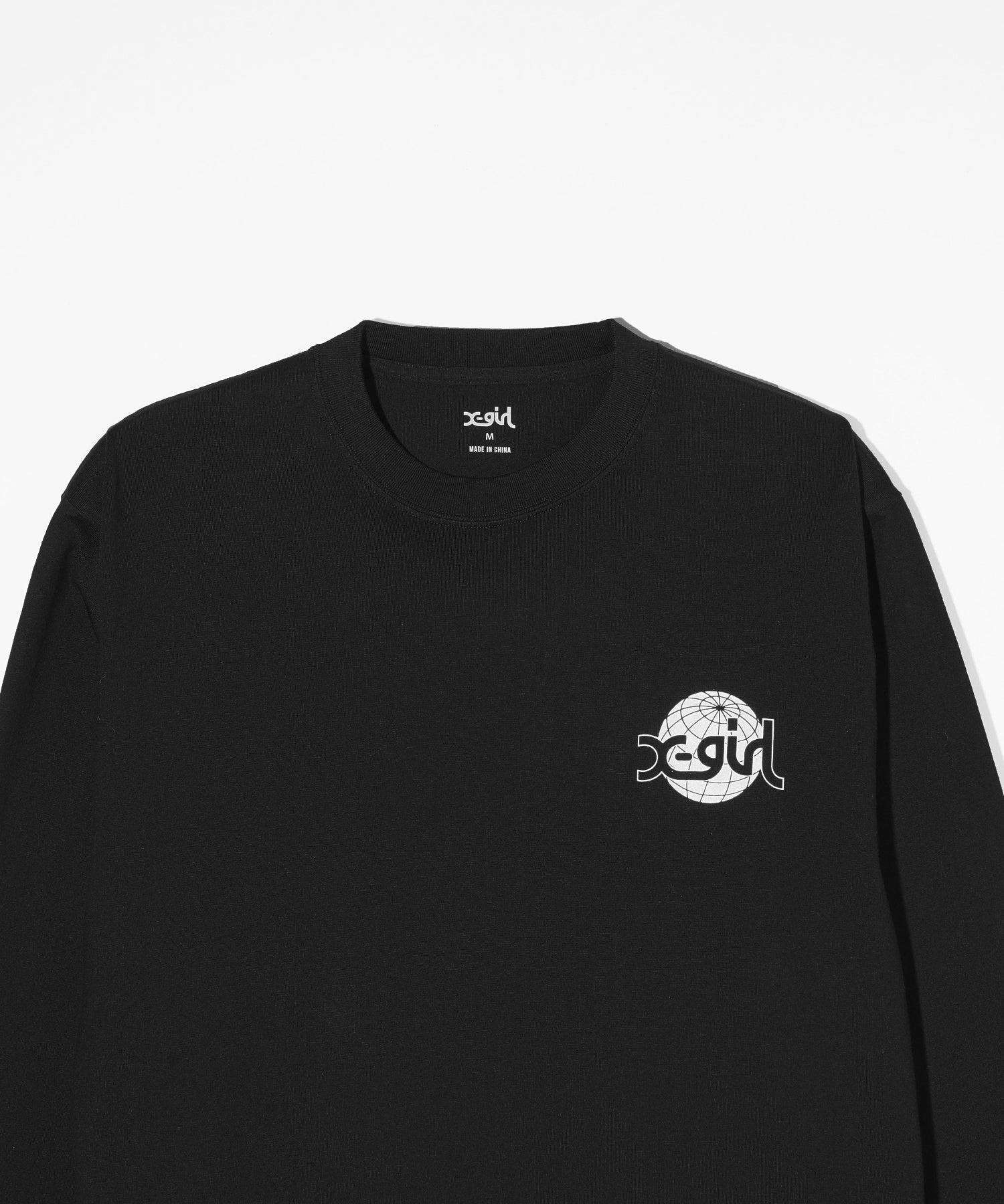 GLOBE MILLS LOGO L/S TEE