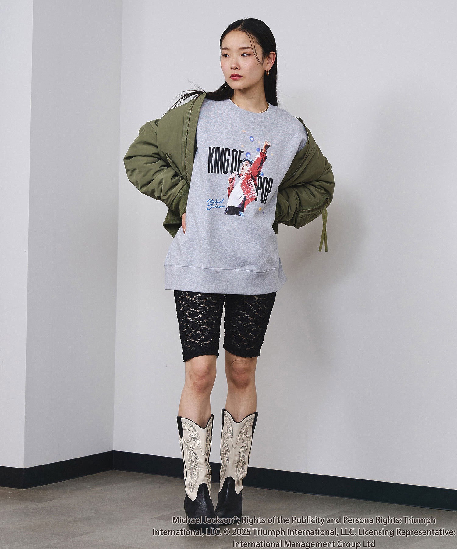 Michael Jackson/BEAT IT  SWEATSHIRT