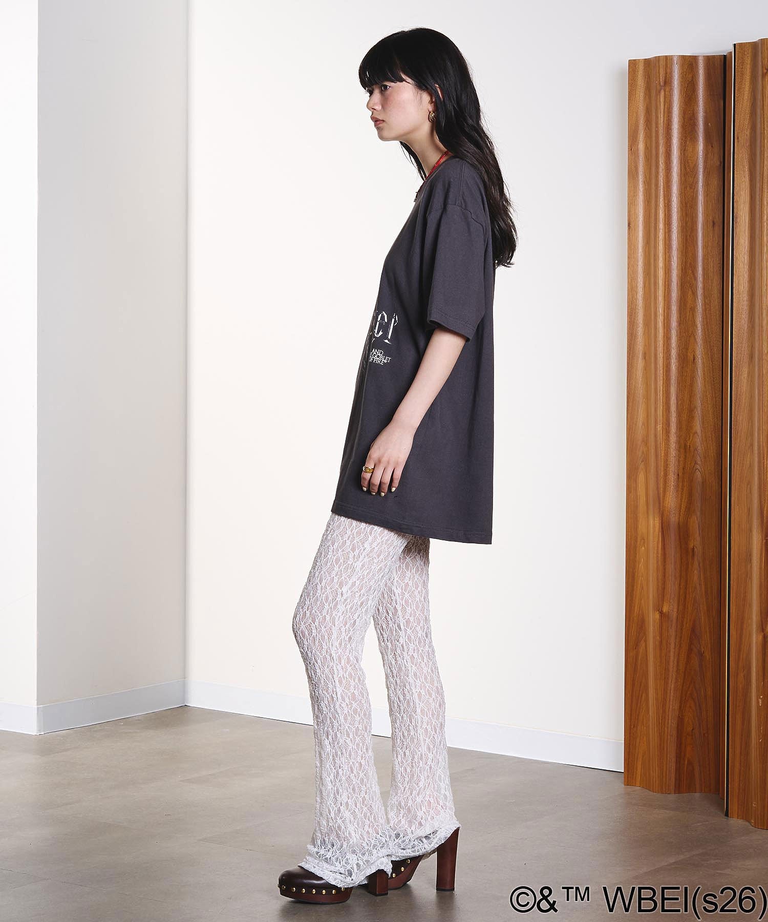 model:163cm 着用サイズ:L