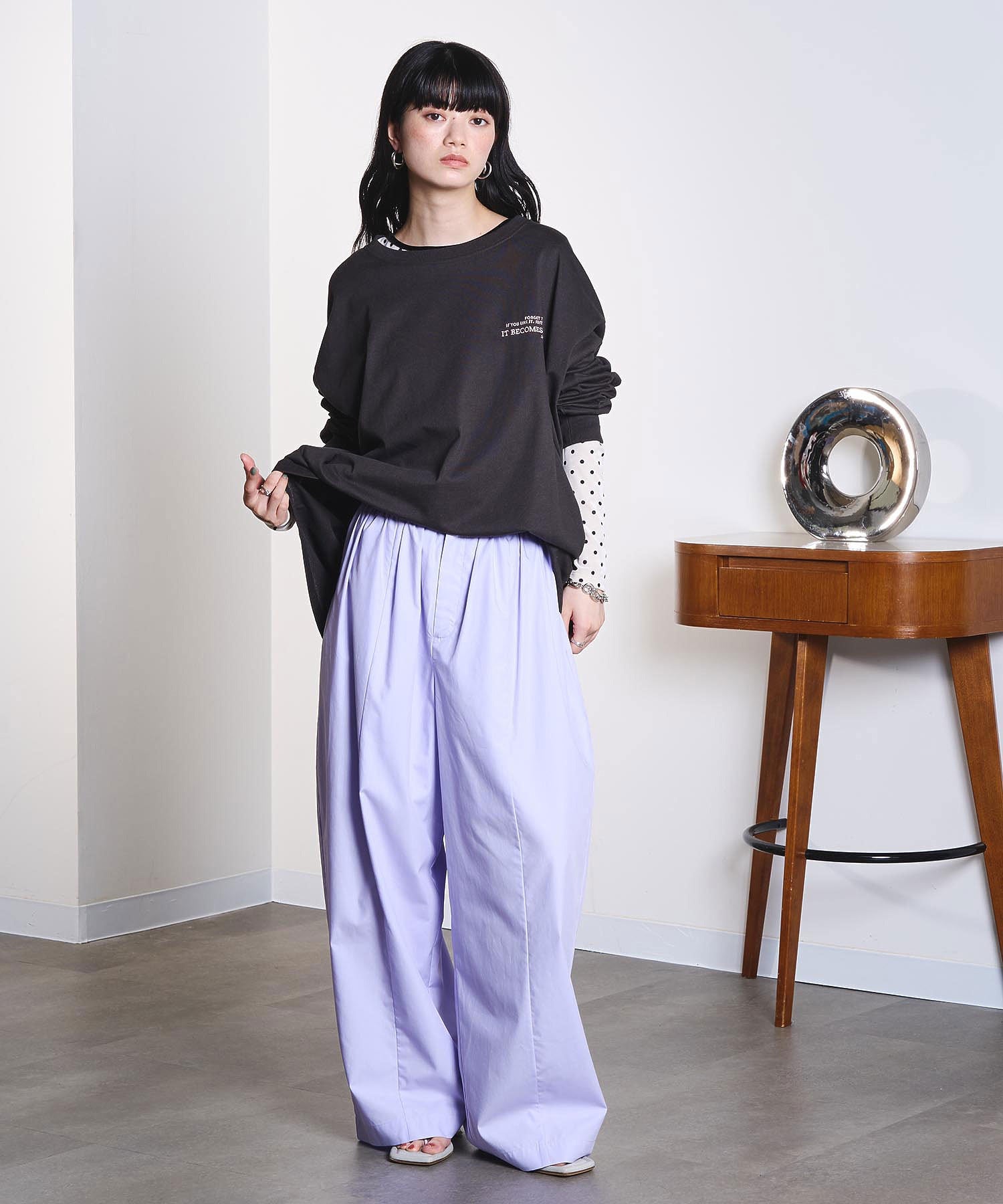 model:163cm 着用サイズ:ONE SIZE