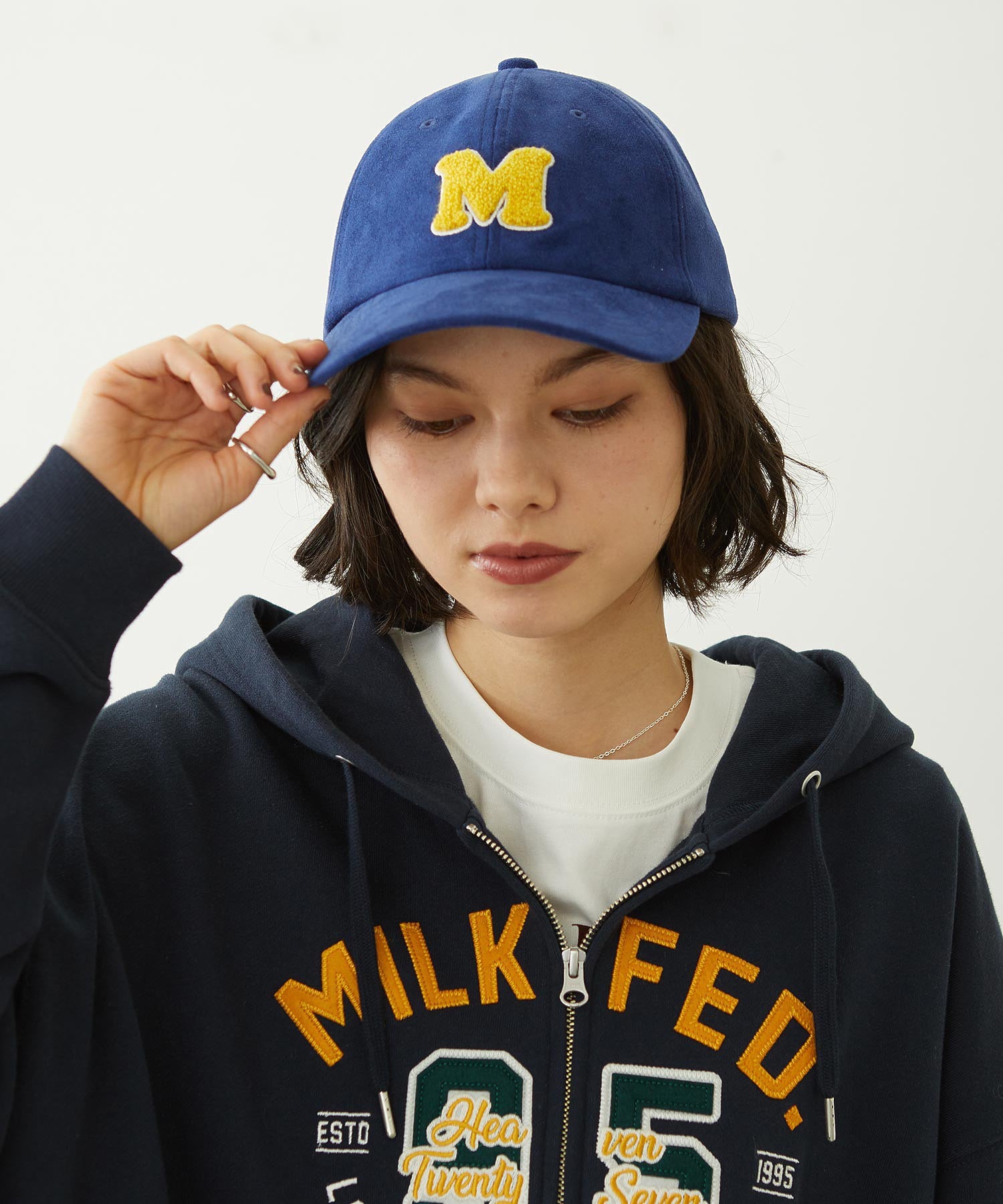 INITIAL EMBROIDERED CAP
