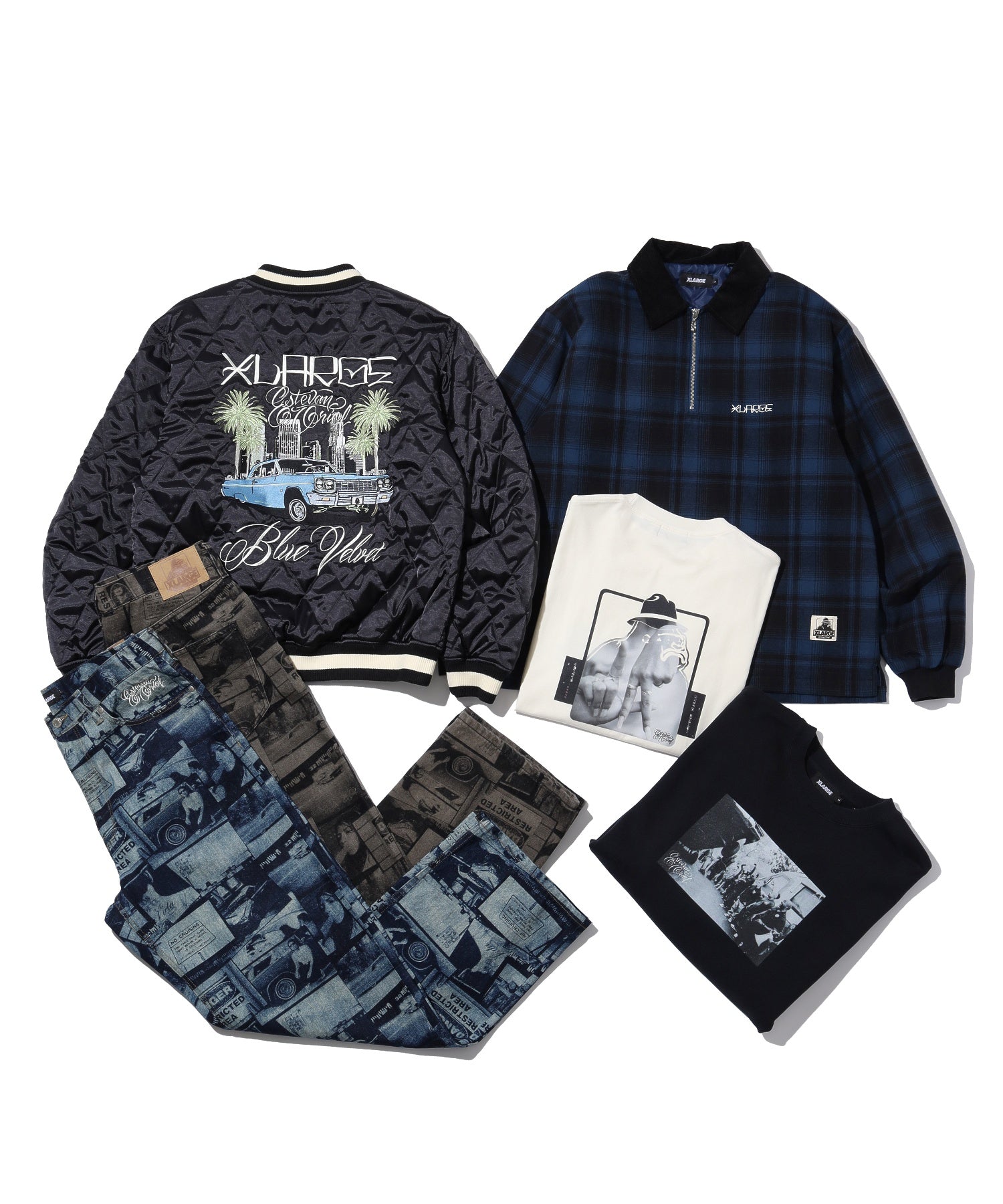 XLARGE×ESTEVAN ORIOL S/S TEE