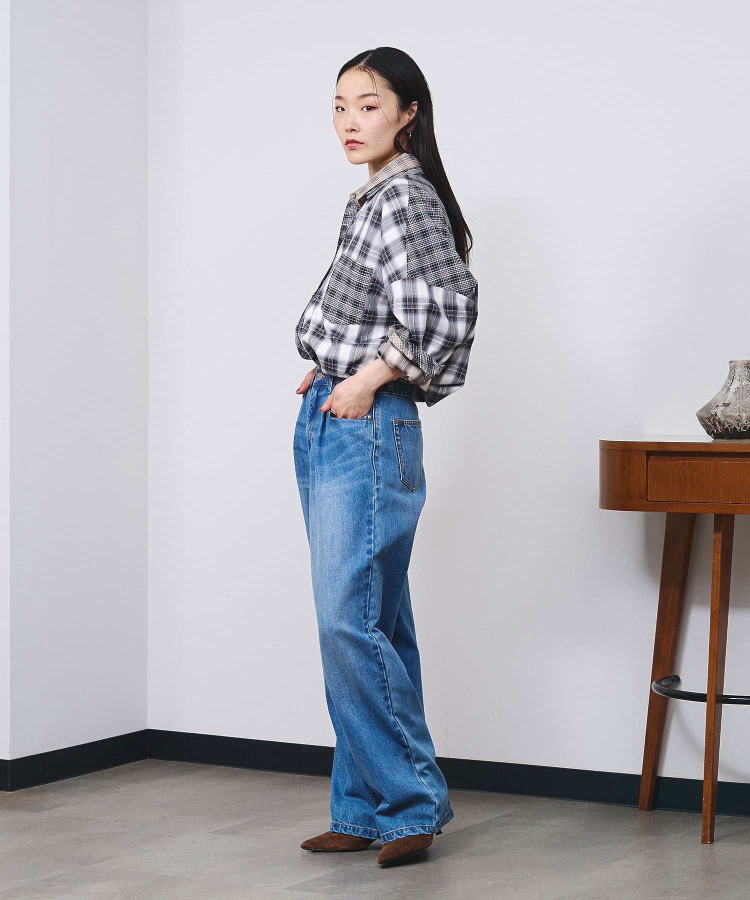 model:166cm 着用サイズ:ONE SIZE