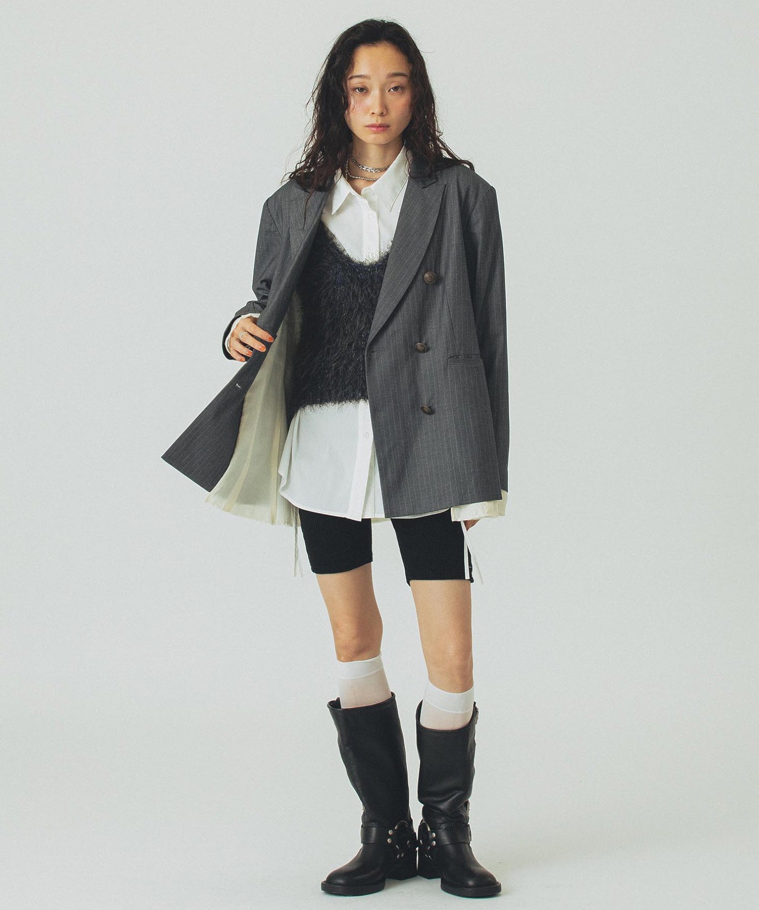 model:161cm 着用サイズ:ONE SIZE