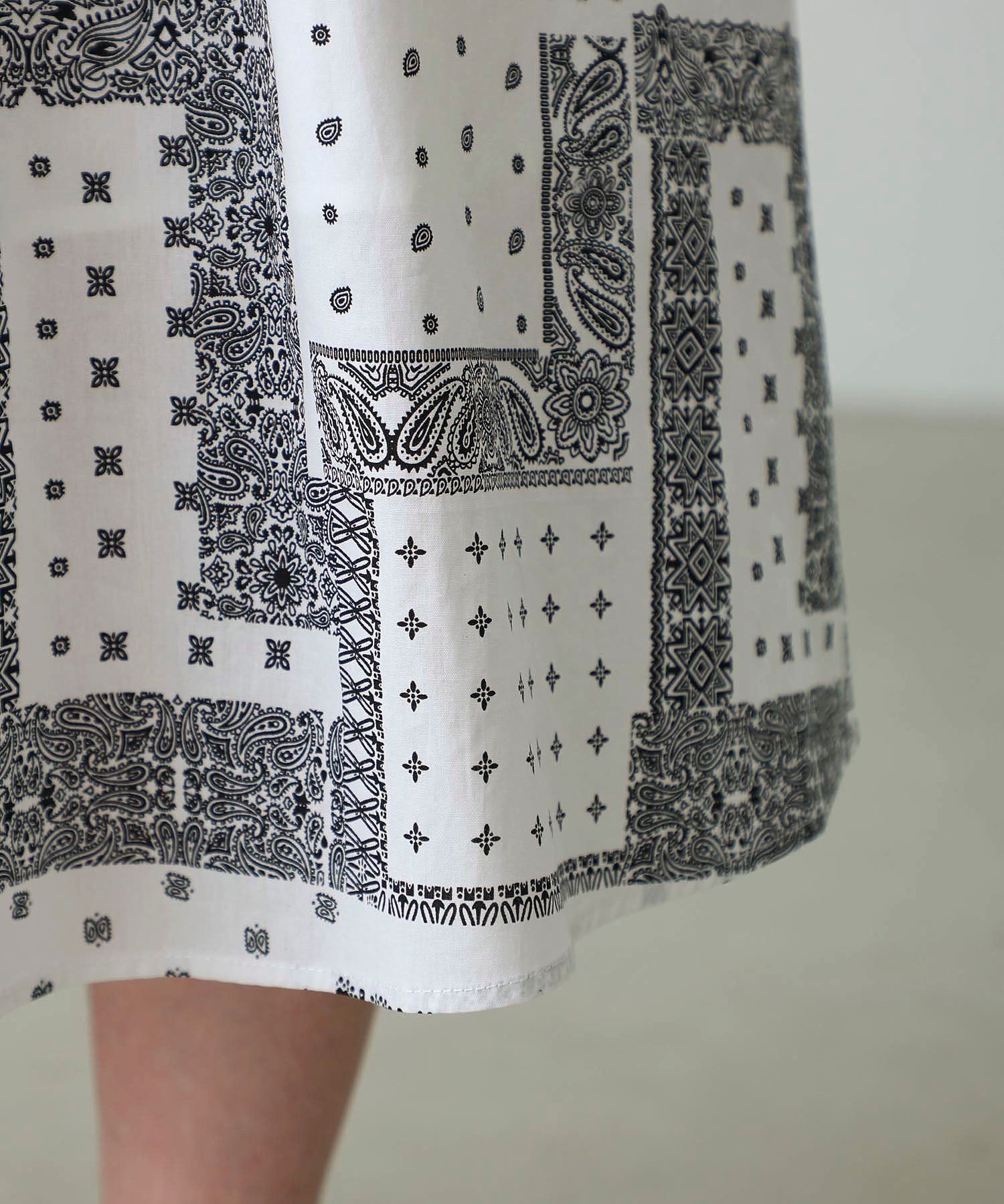 BANDANA PRINT SKIRT MILKFED.