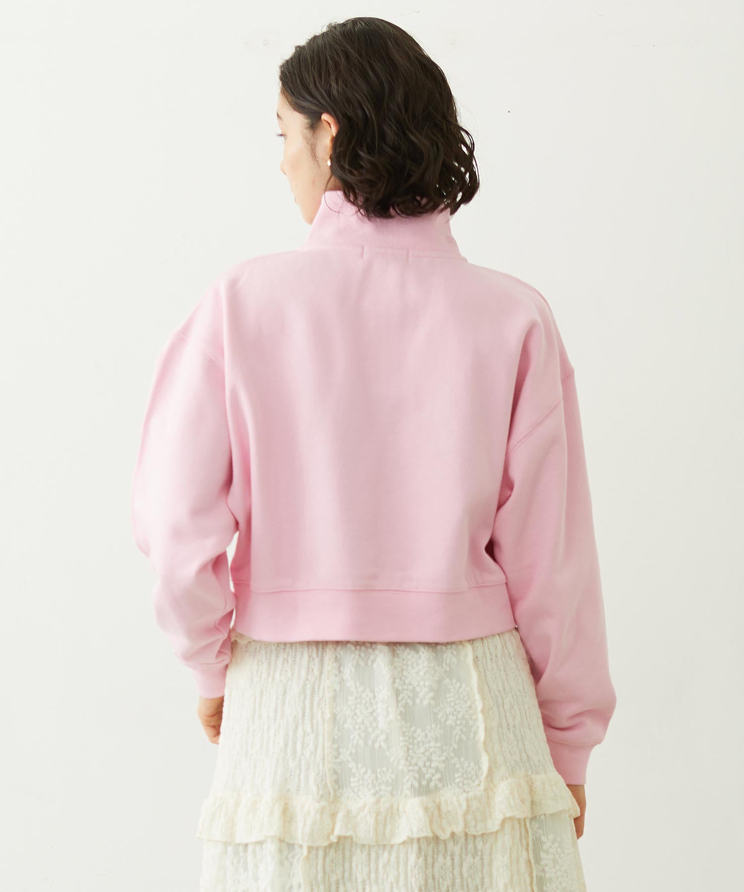 SAGARA PATCH HALF ZIP TOP