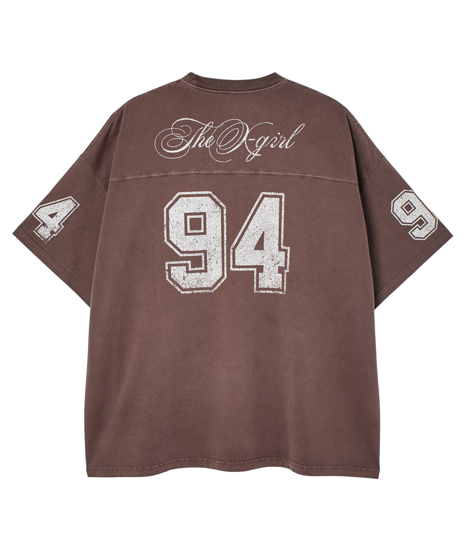 FADED NUMBER S/S BIG TEE DRESS