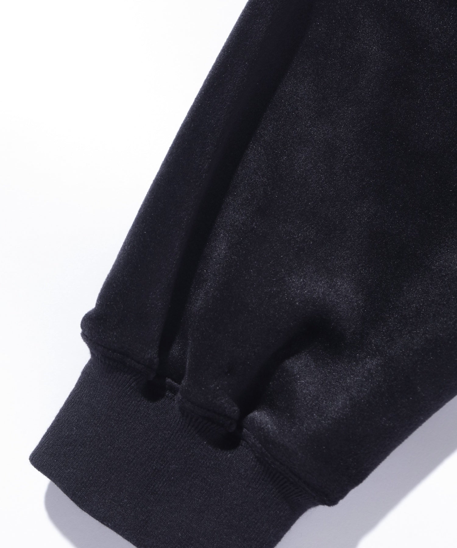 TAGGING VELOUR ZIP HOODIE