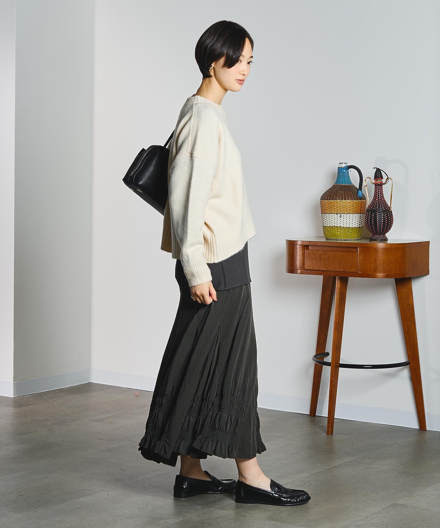 model:166cm 着用サイズ:ONE SIZE