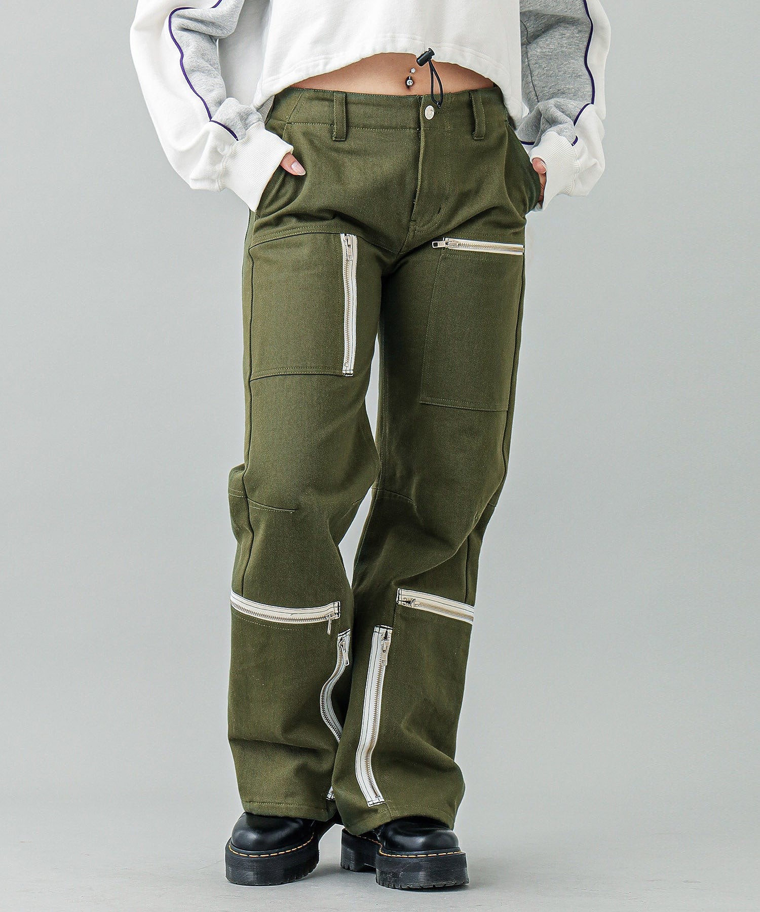 model　H:161cm 着用サイズ:M