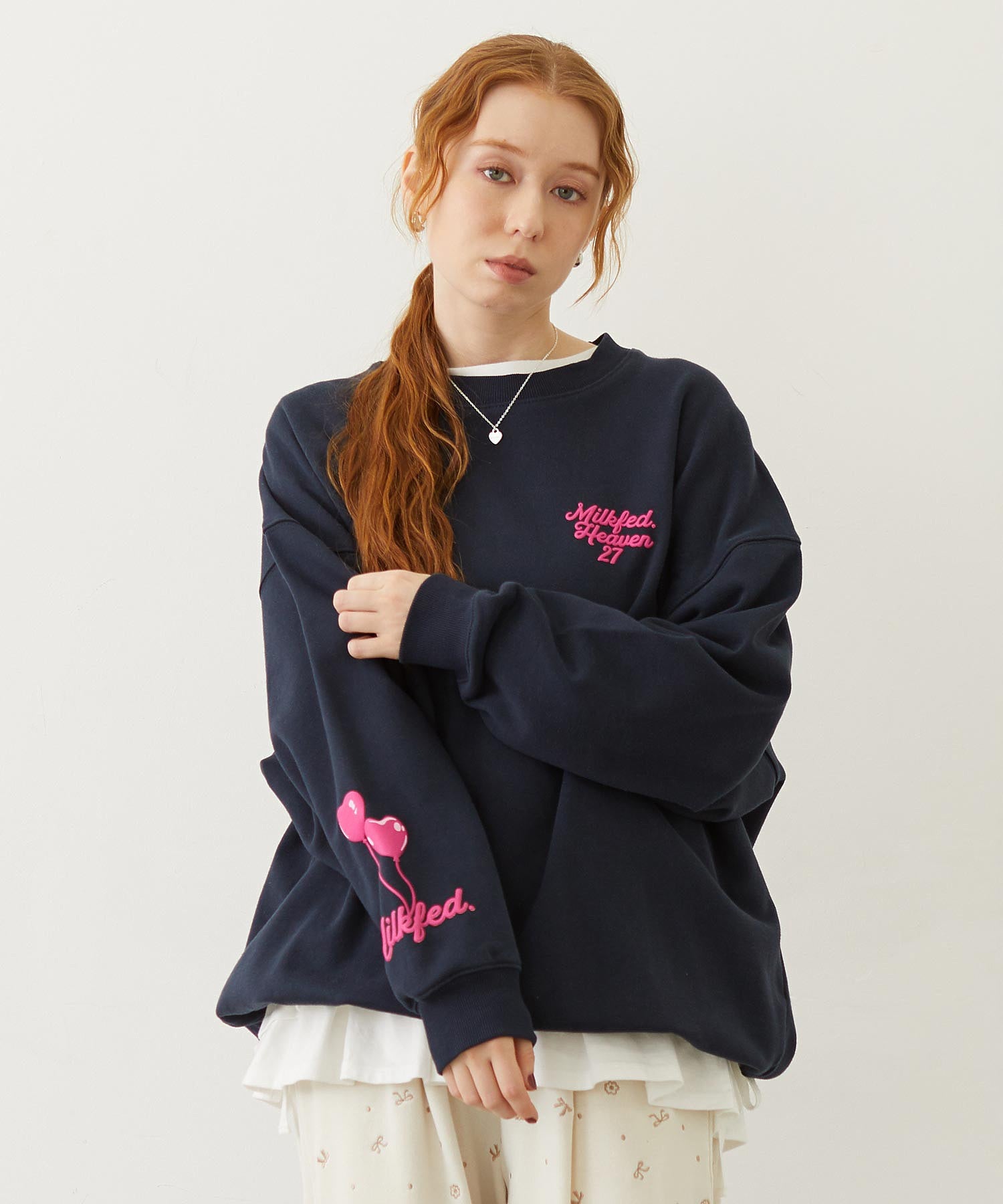 HEART BALLOON SWEAT TOP