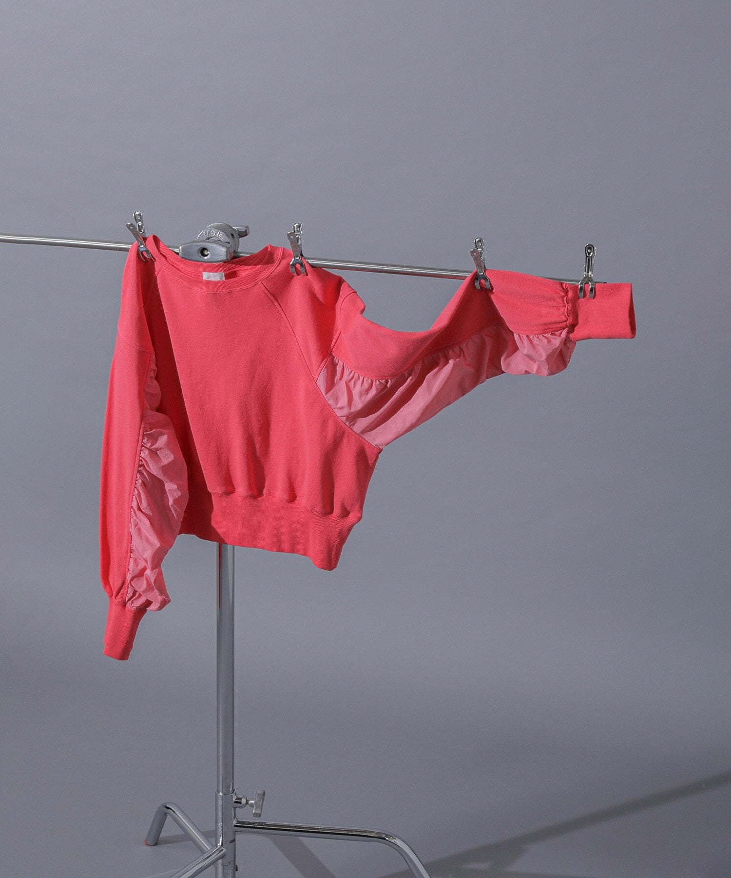 ナイロンドッキングスウェット