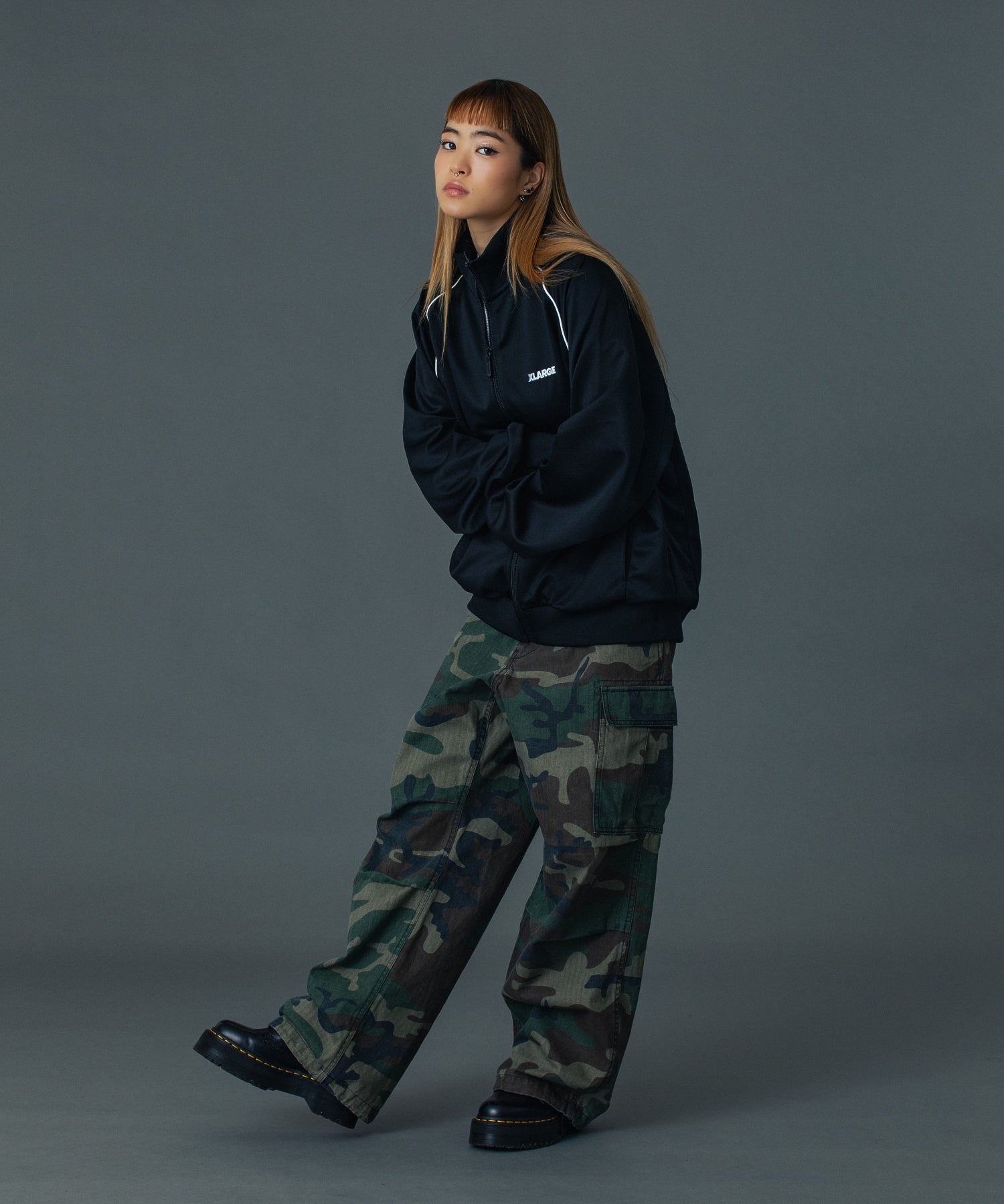 CAMO CARGO PANTS
