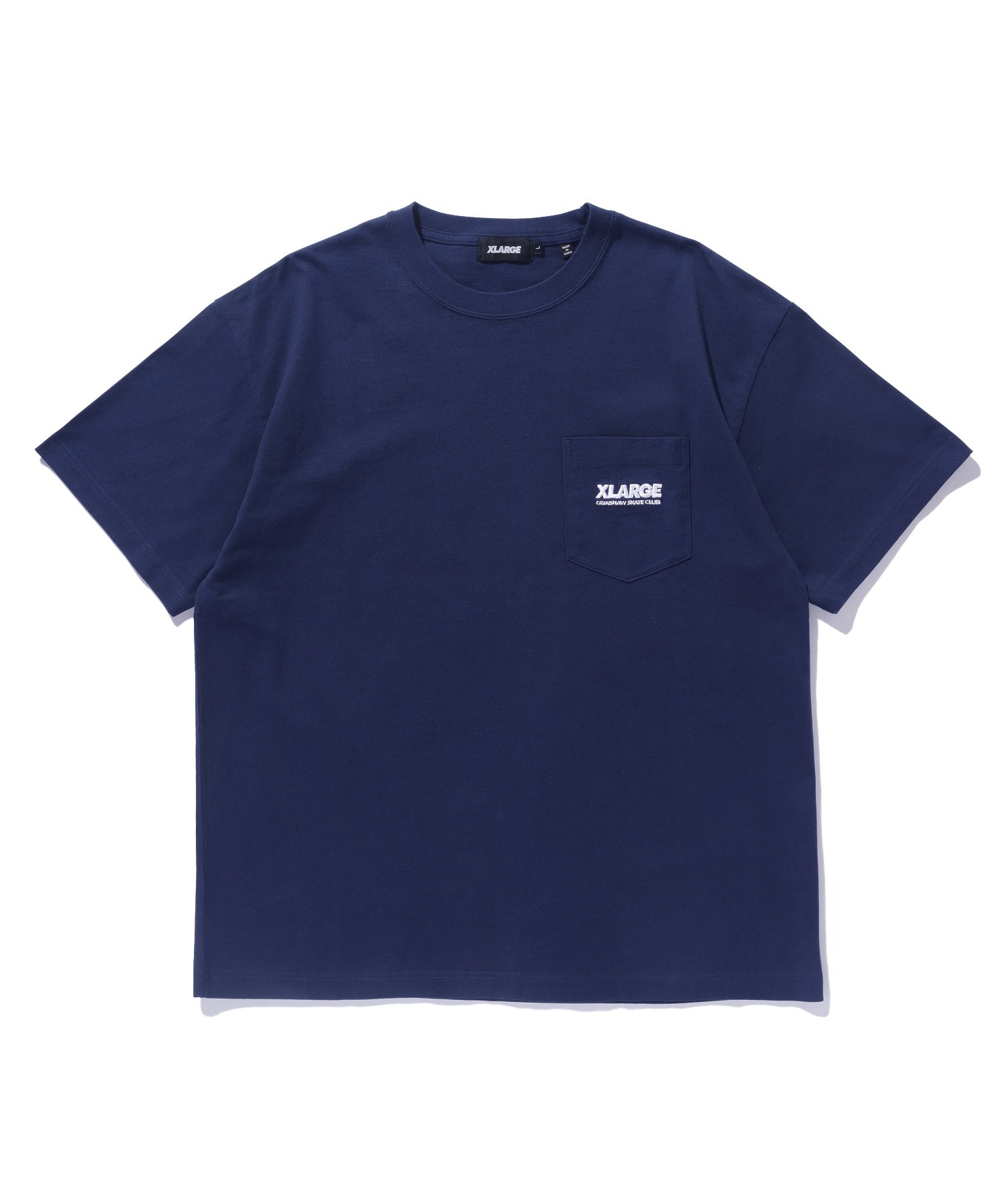 XLARGE×CRENSHAW SKATE CLUB POCKET S/S TEE