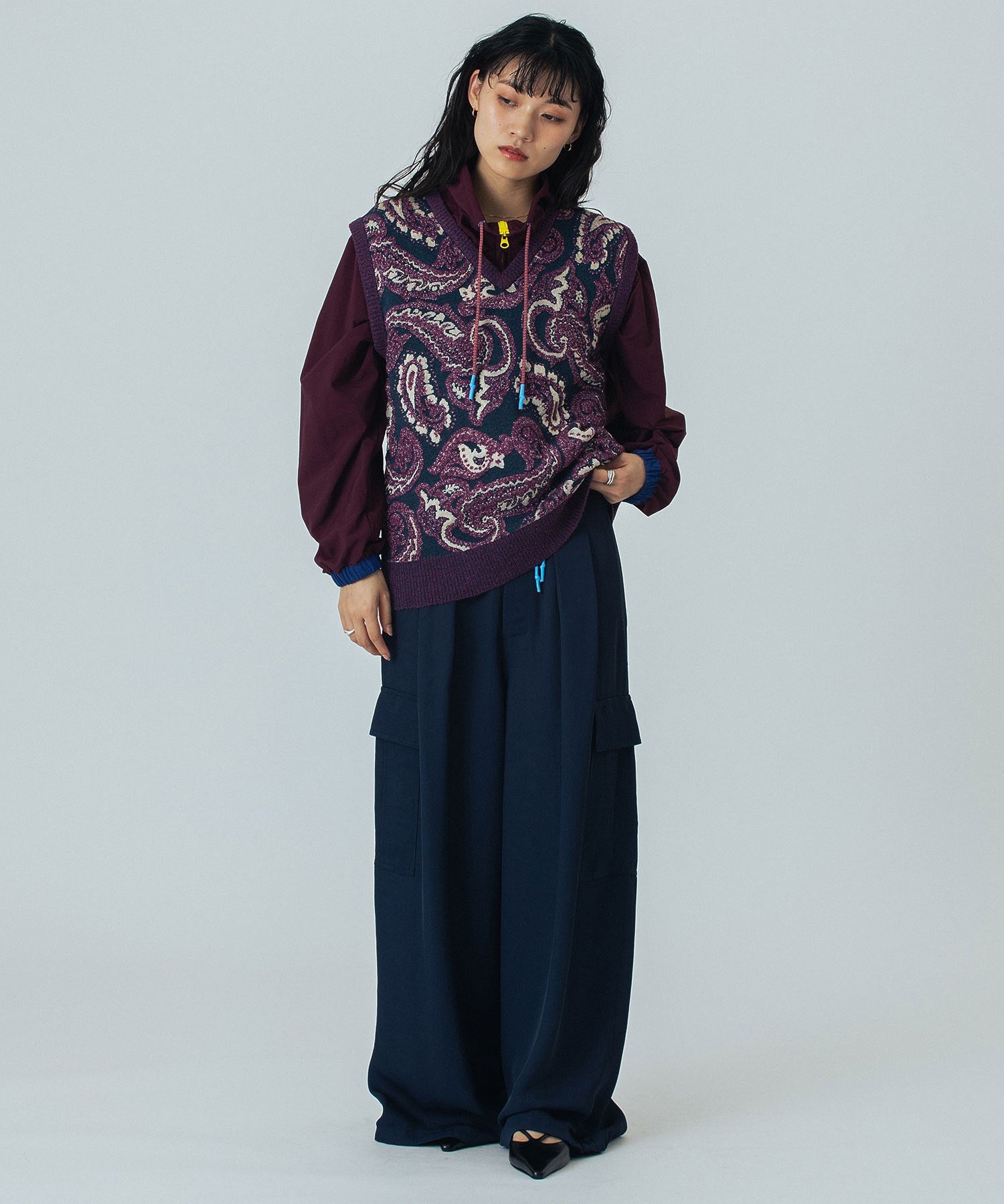 model:167cm 着用サイズ:ONE SIZE