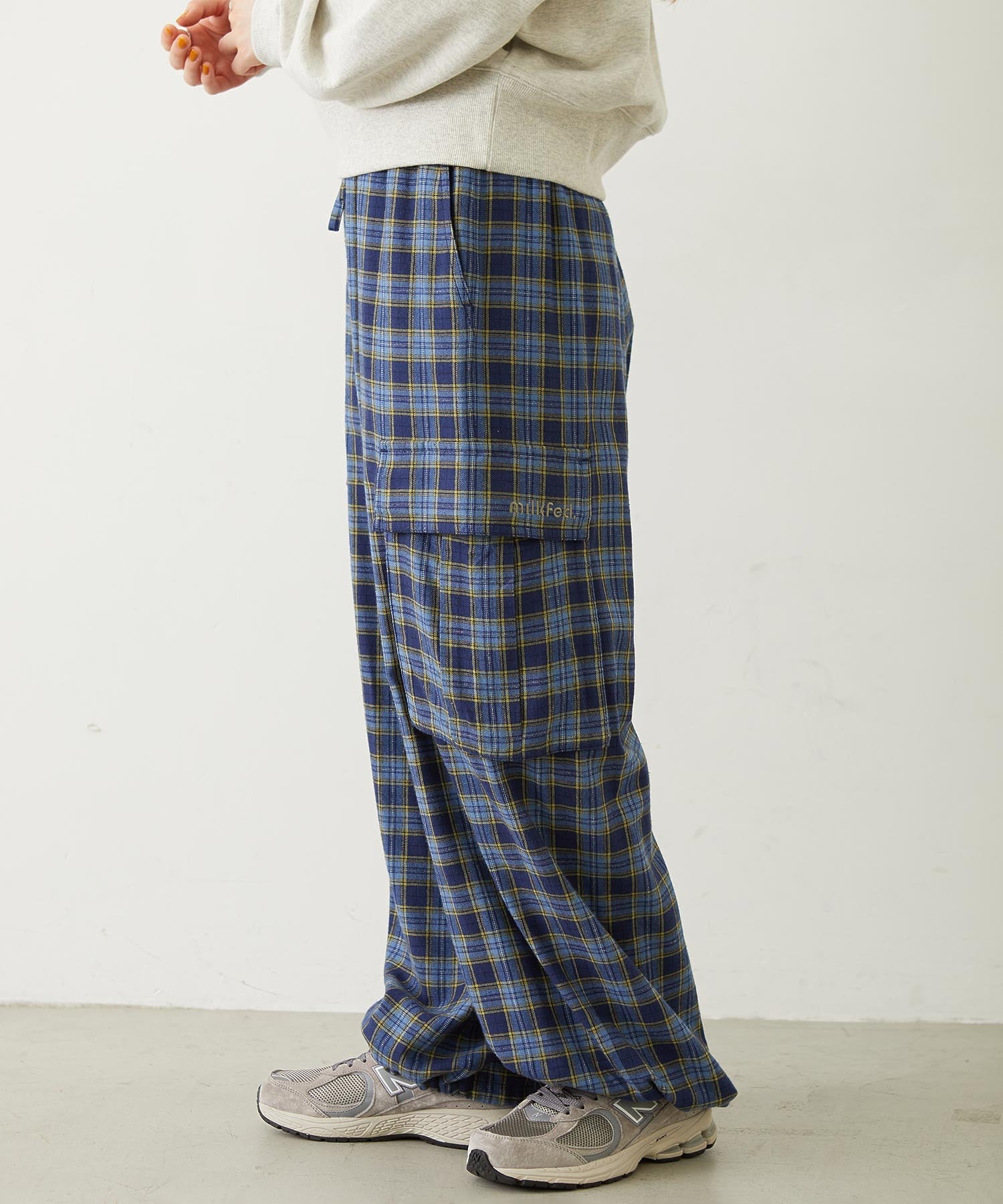 CHECKED CARGO PANTS